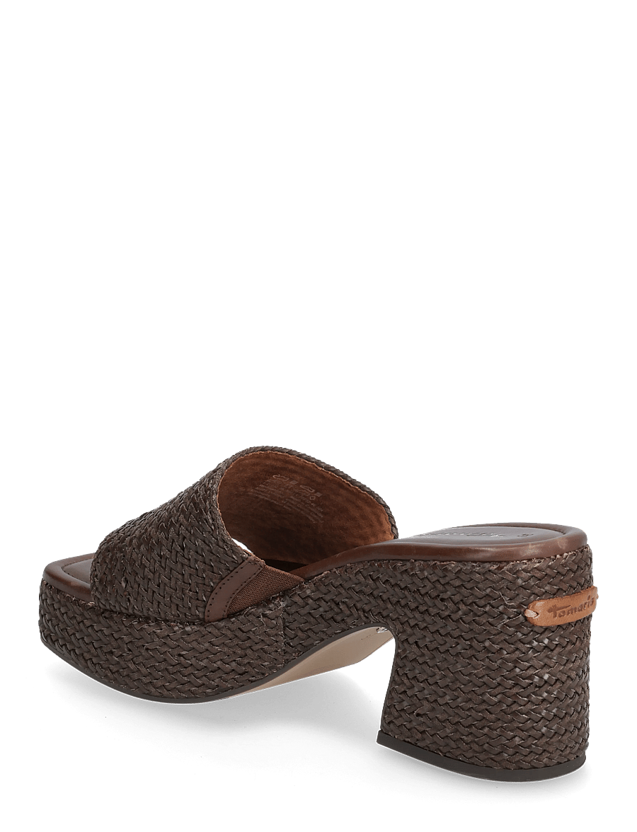 Tamaris - Women Slides - heeled mules - mocca - 3