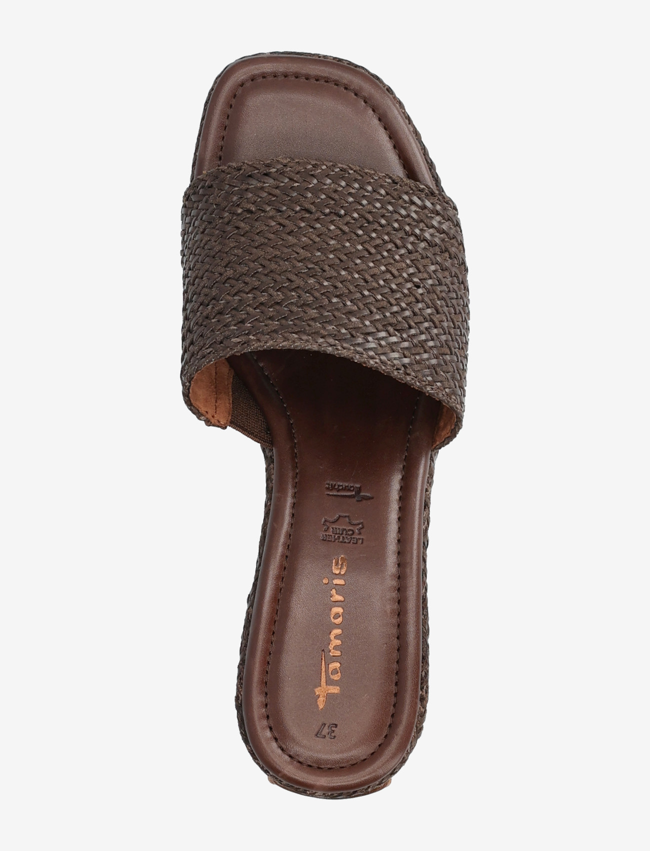 Tamaris - Women Slides - mules med hæle - mocca - 4