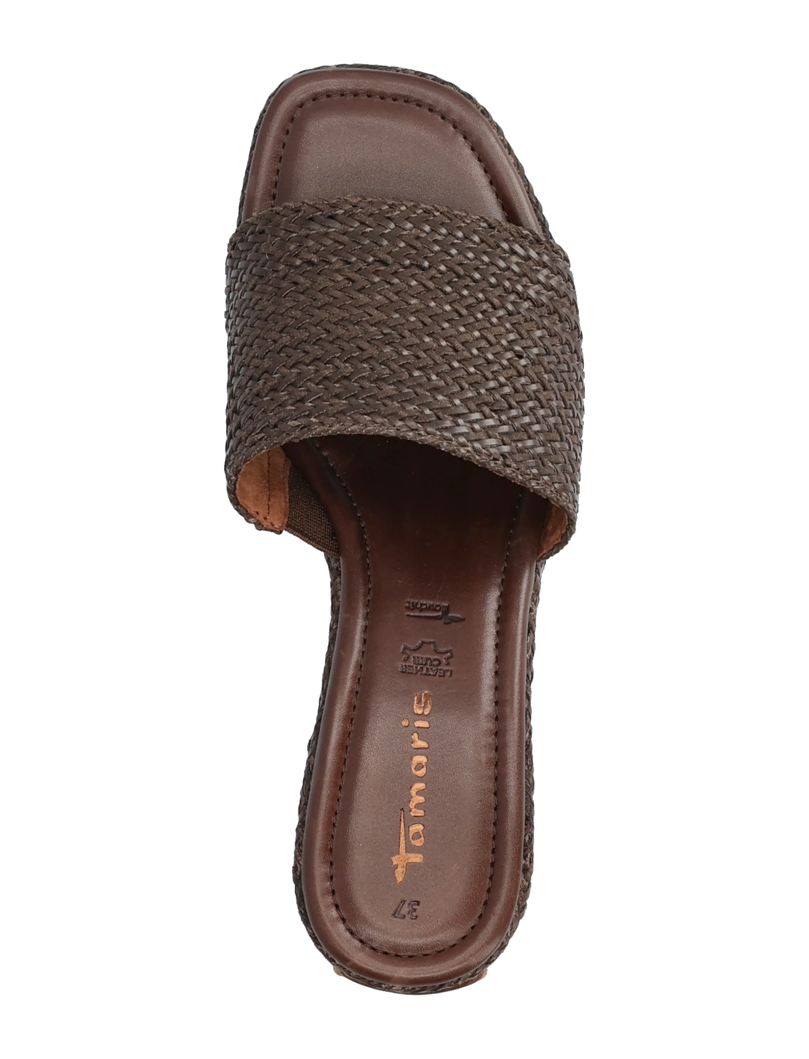 Tamaris - Women Slides - pantoletten mit absätzen - mocca - 4
