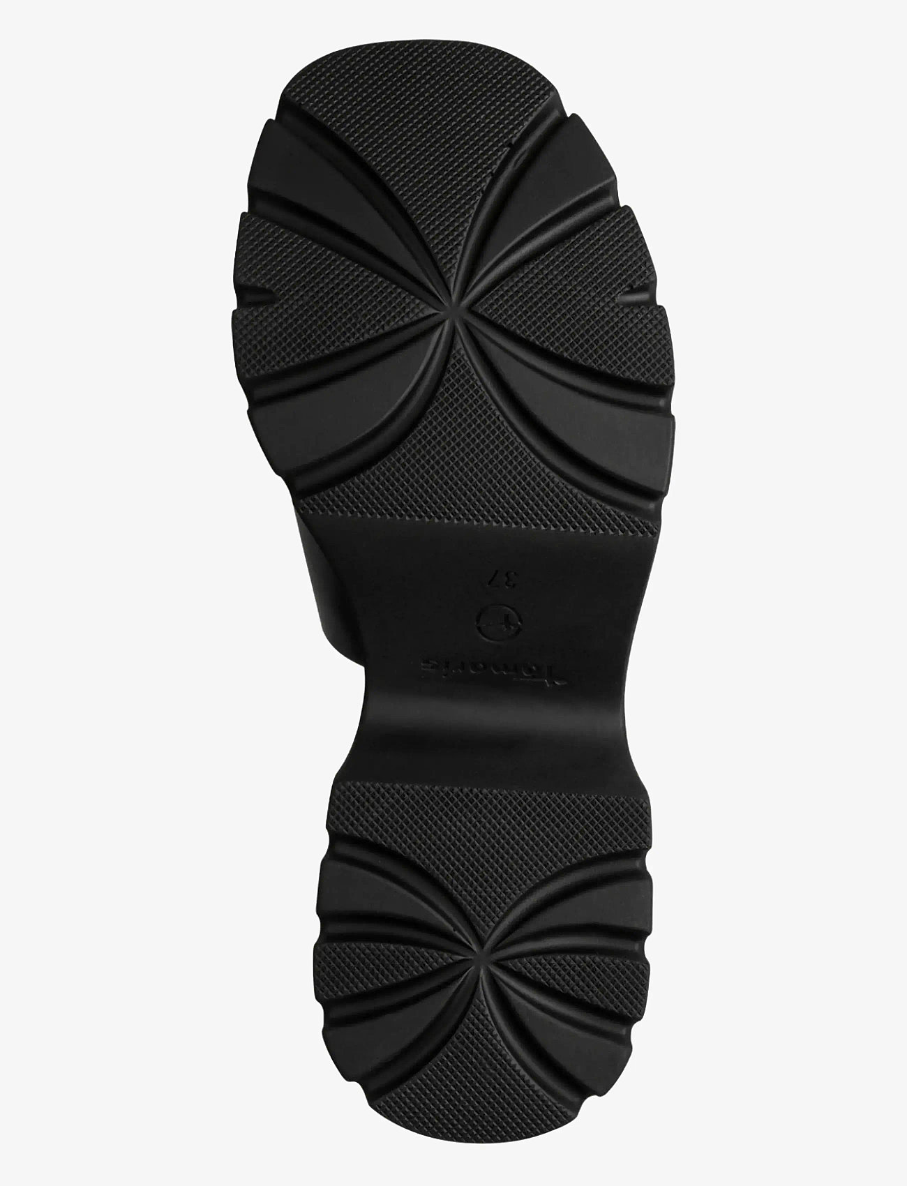 Tamaris - Women Slides - platformsandaler - black leather - 3