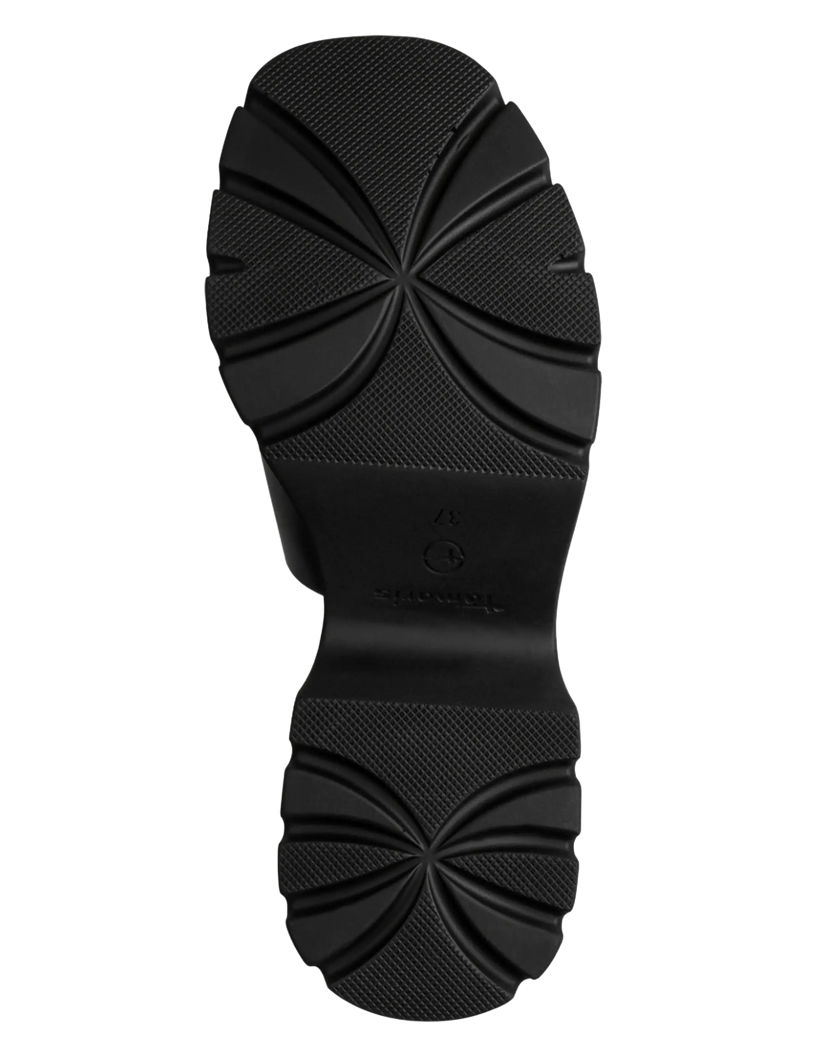 Tamaris - Women Slides - black leather - 3