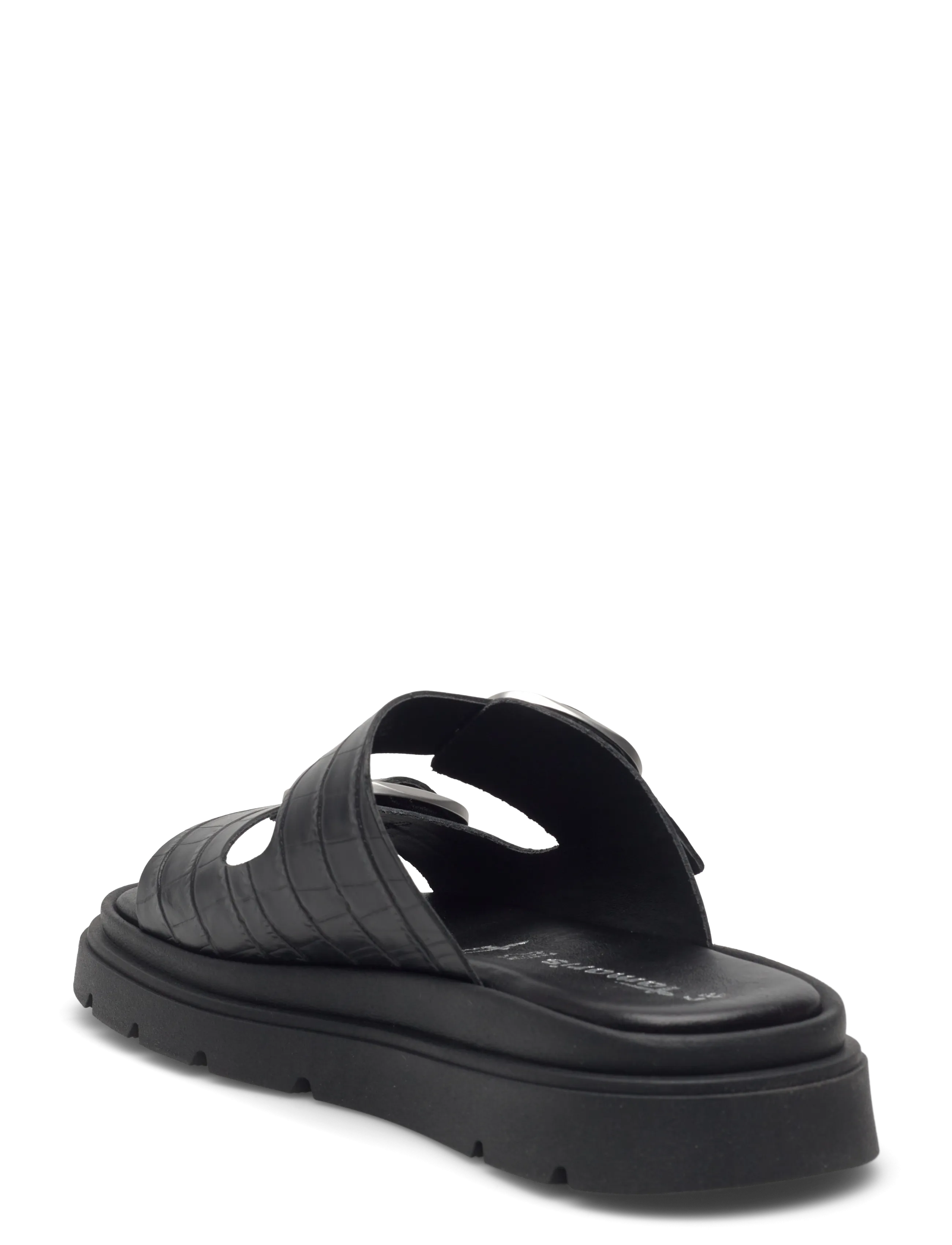 Tamaris - Women Slides - flade sandaler - black croco - 2