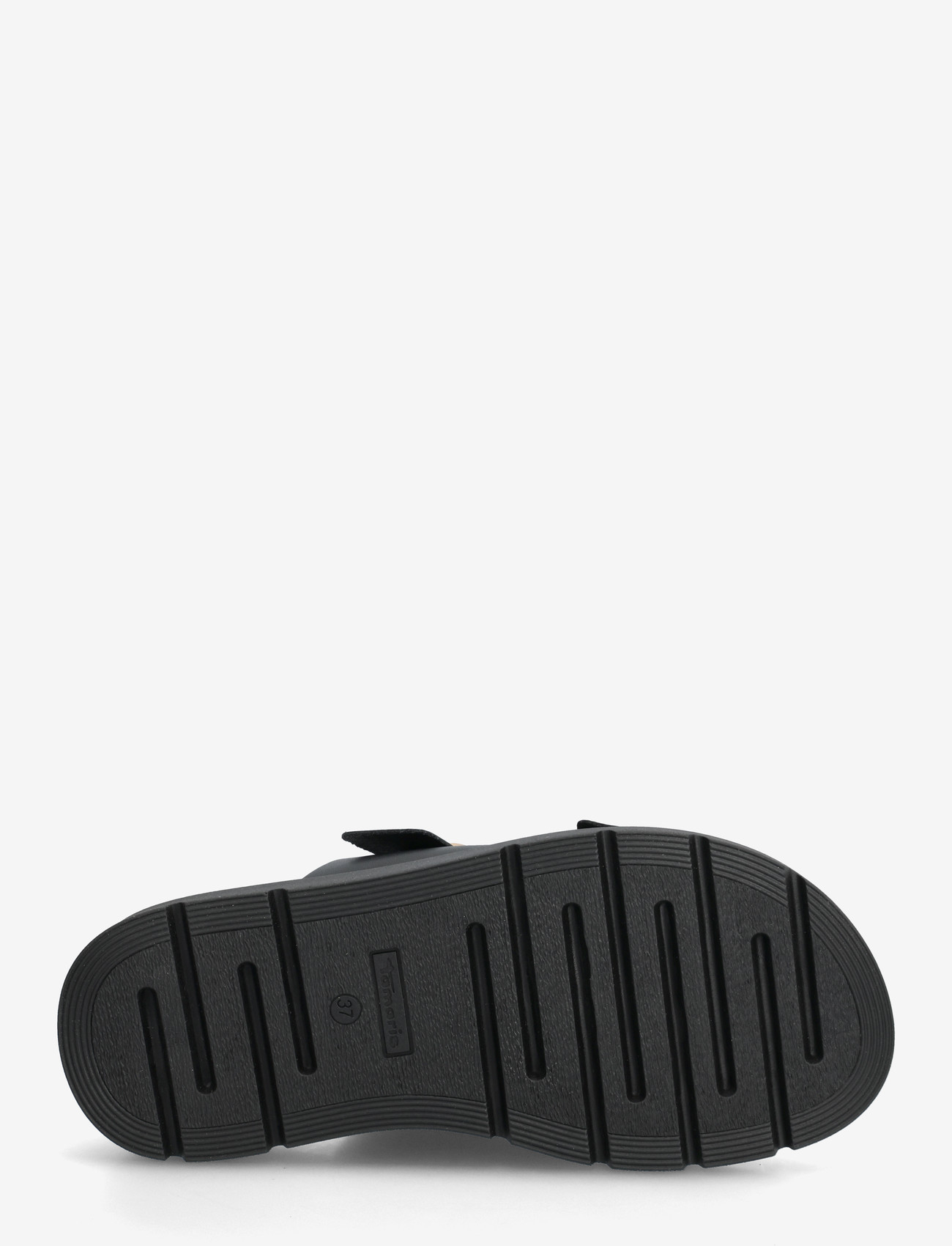 Tamaris - Women Slides - matalat sandaalit - black leather - 4