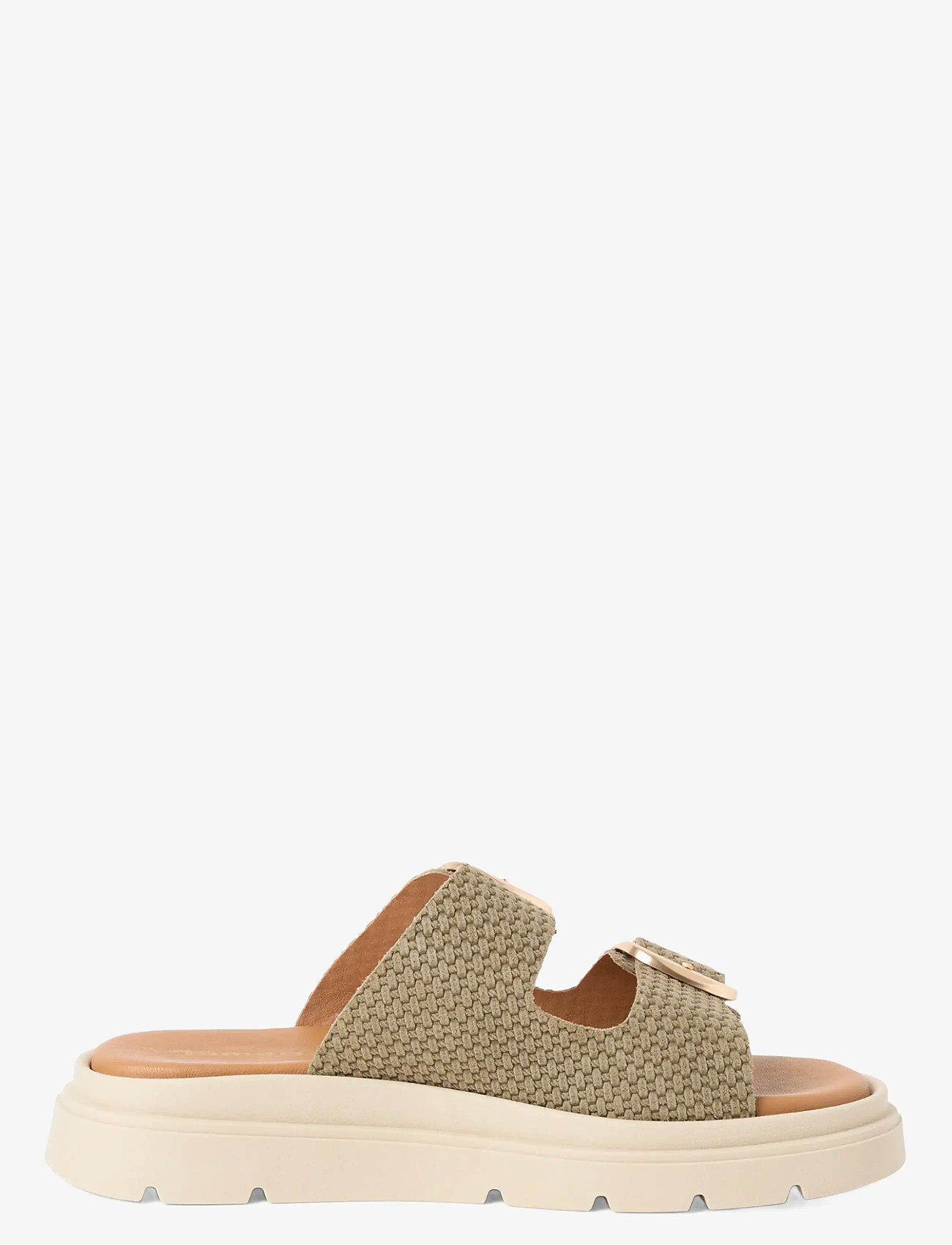 Tamaris - Women Slides - flade sandaler - olive structure - 2