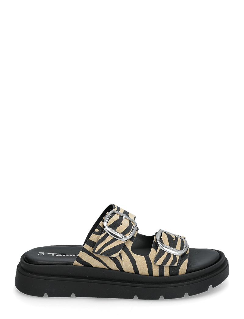 Tamaris - Women Slides - kontsata sandaalid - zebra - 1