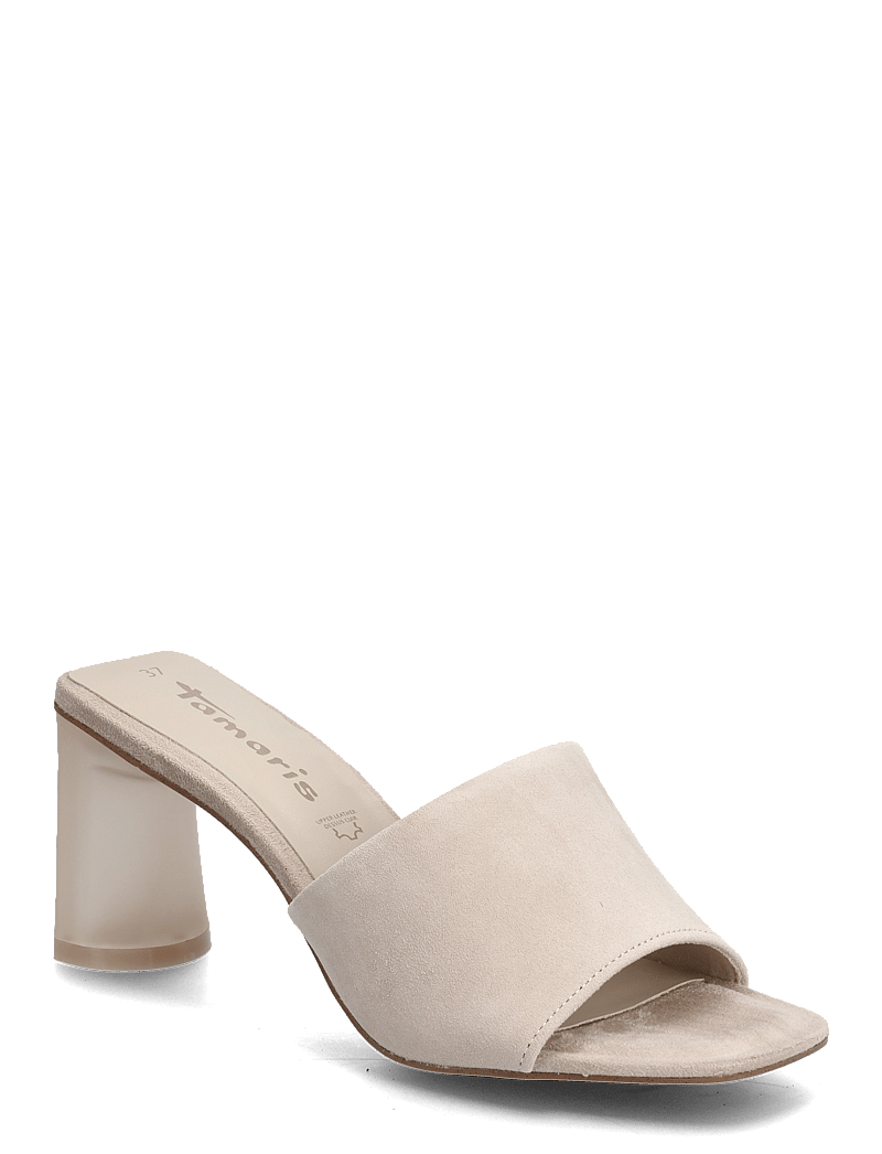 Tamaris - Women Slides - mules med klack - grey - 0