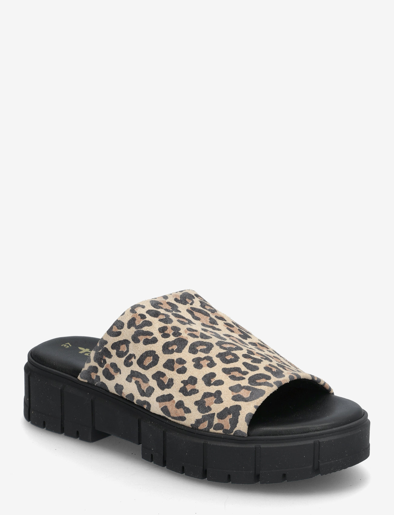 Tamaris - Women Slides - flache sandalen - leopard - 0
