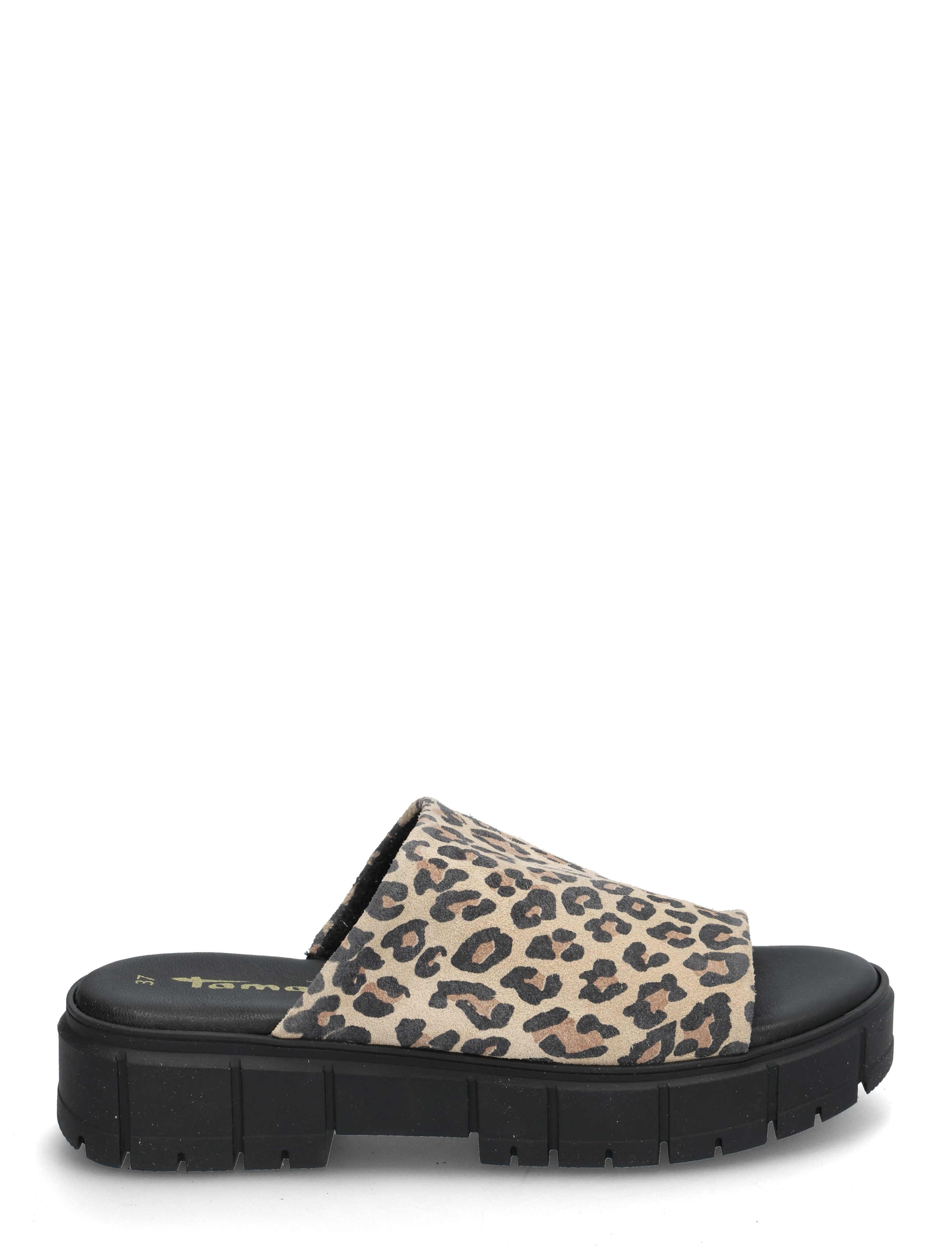 Tamaris - Women Slides - platta sandaler - leopard - 1