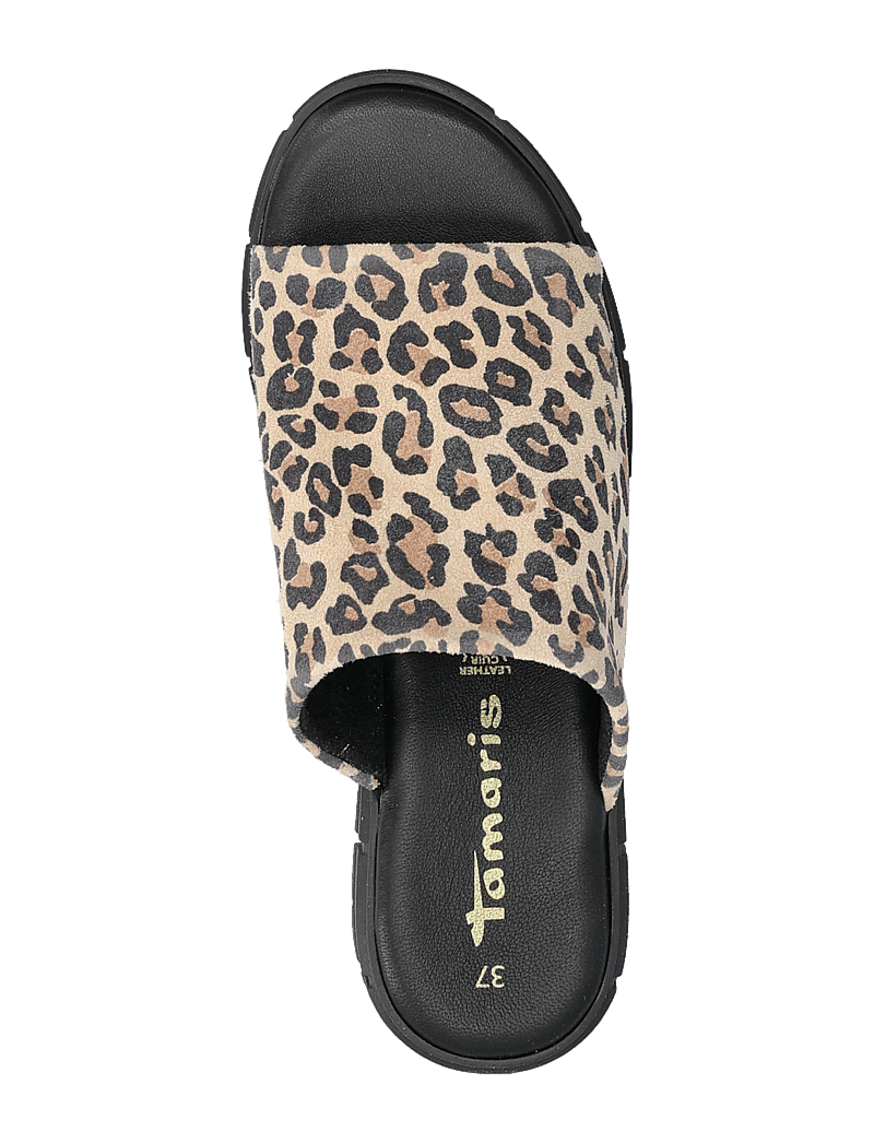 Tamaris - Women Slides - flache sandalen - leopard - 3