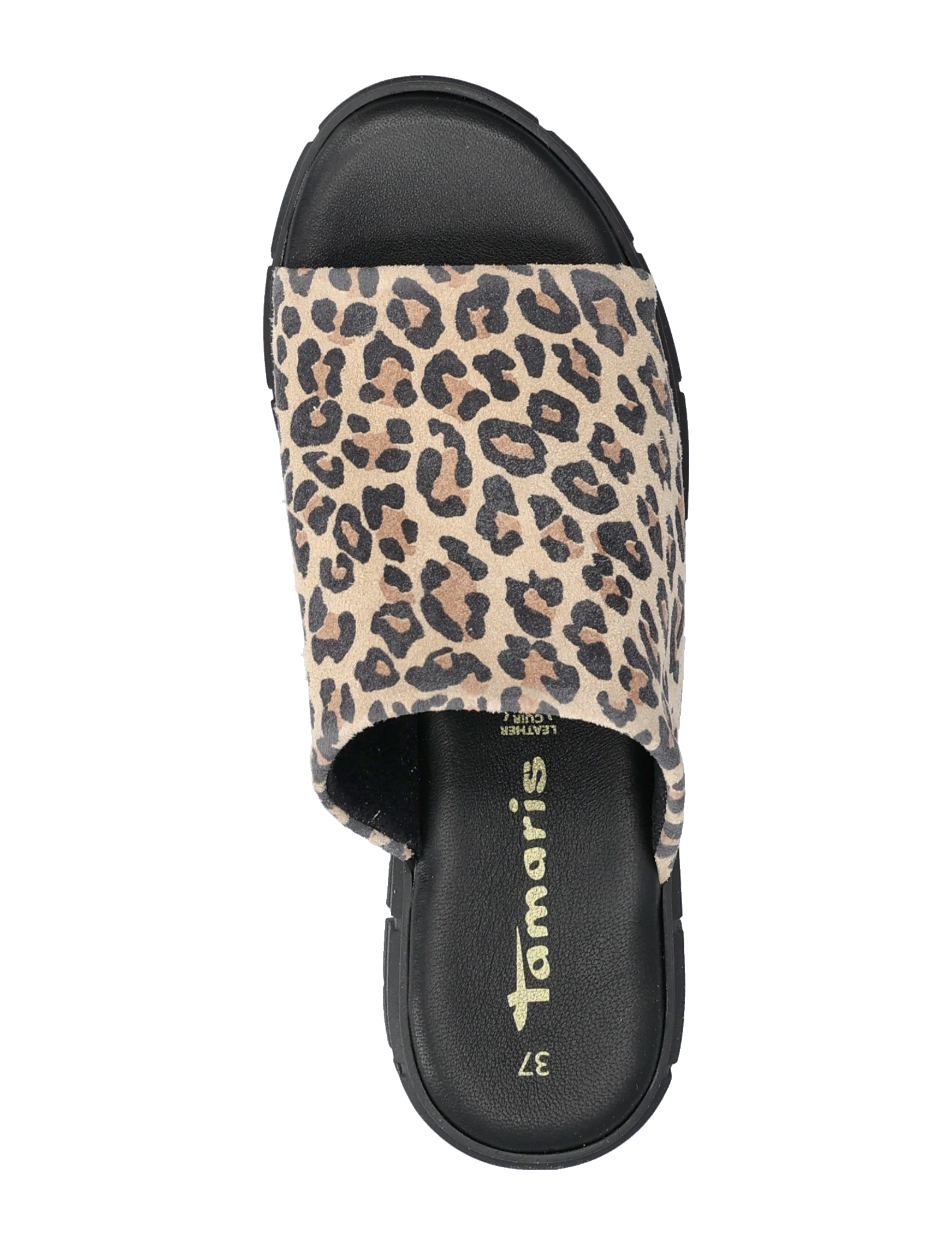 Tamaris - Women Slides - platta sandaler - leopard - 3
