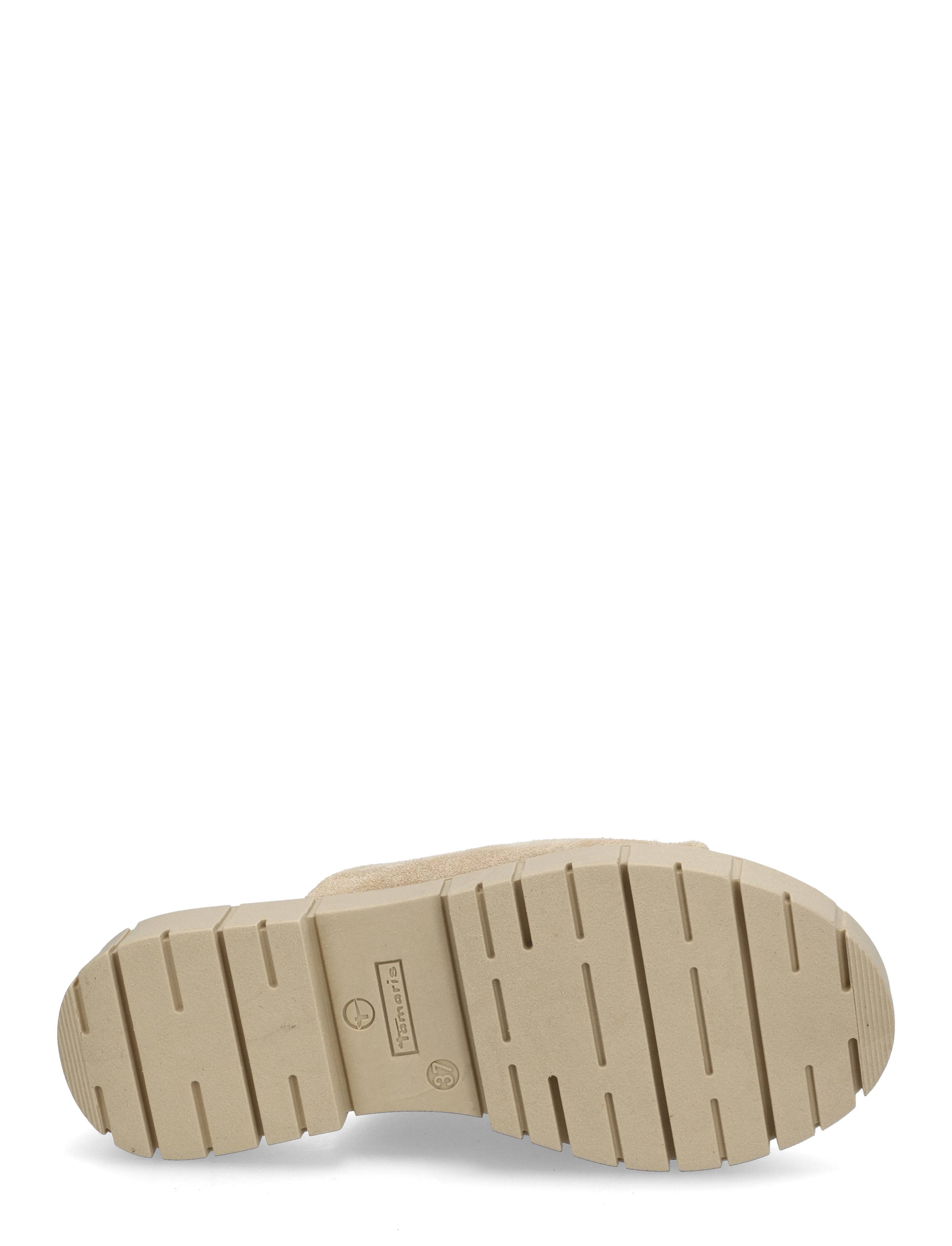 Tamaris - Women Slides - platta sandaler - tan suede - 4