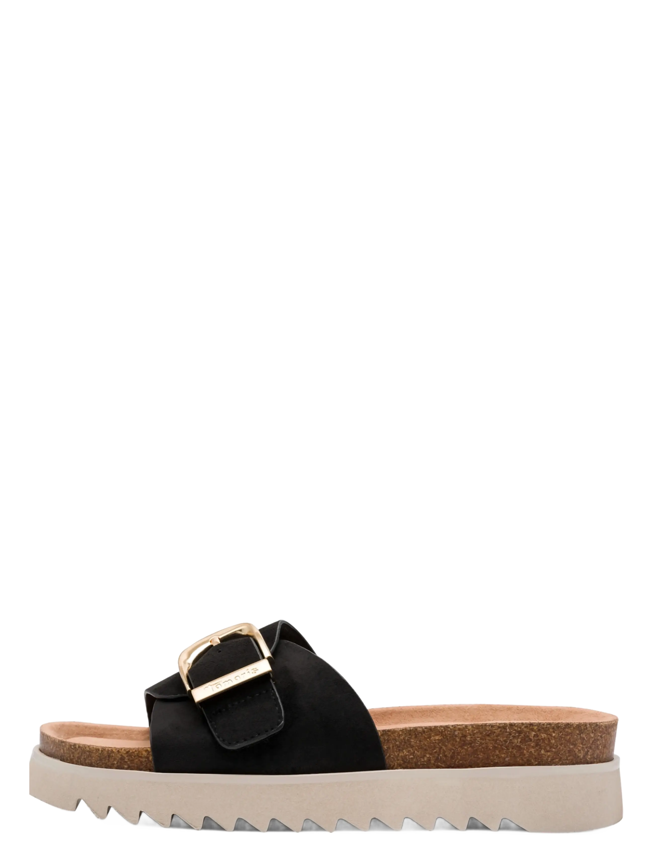 Tamaris - Women Slides - flat sandals - black - 1