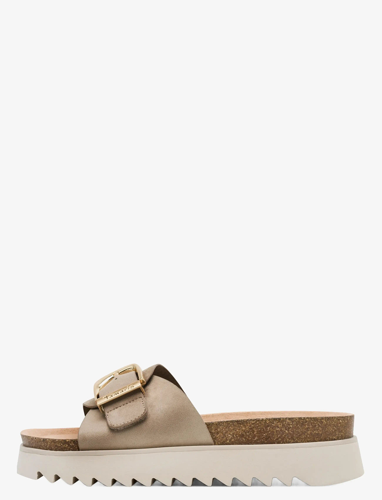 Tamaris - Women Slides - flade sandaler - taupe - 1