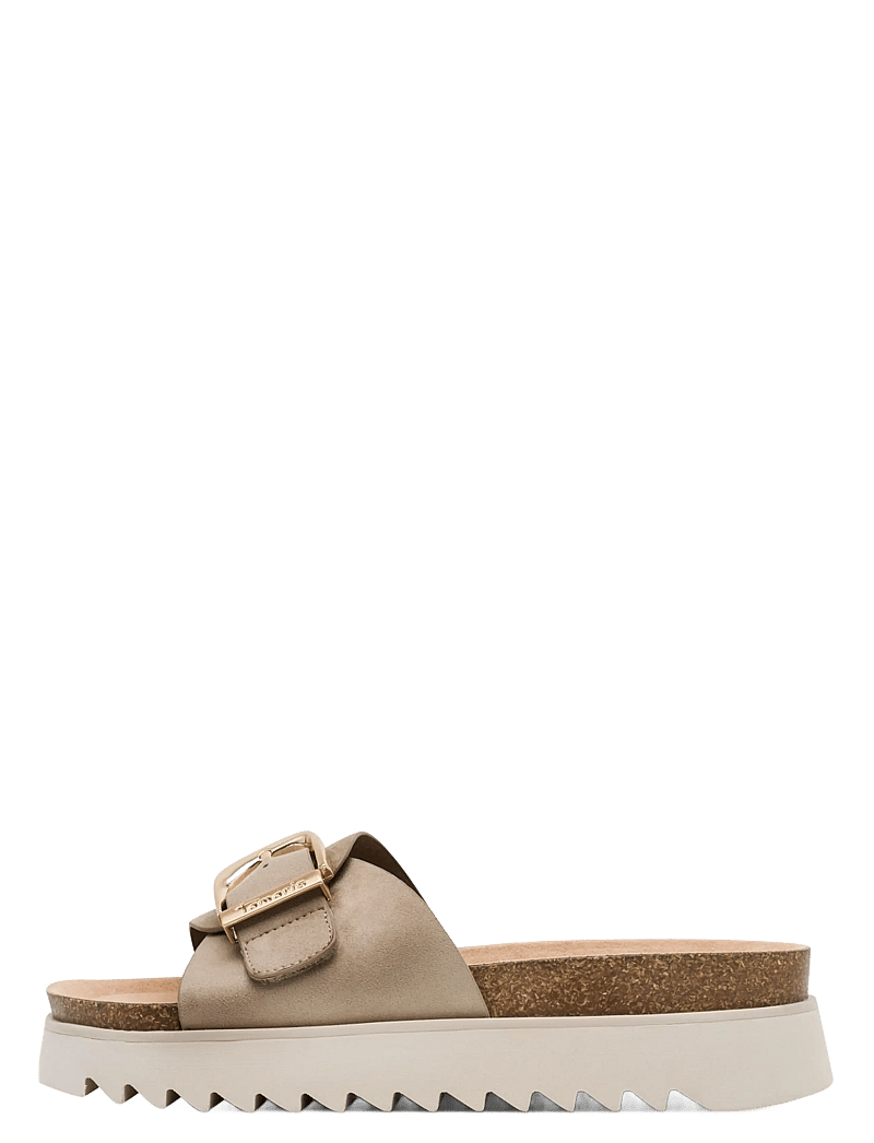 Tamaris - Women Slides - flade sandaler - taupe - 1