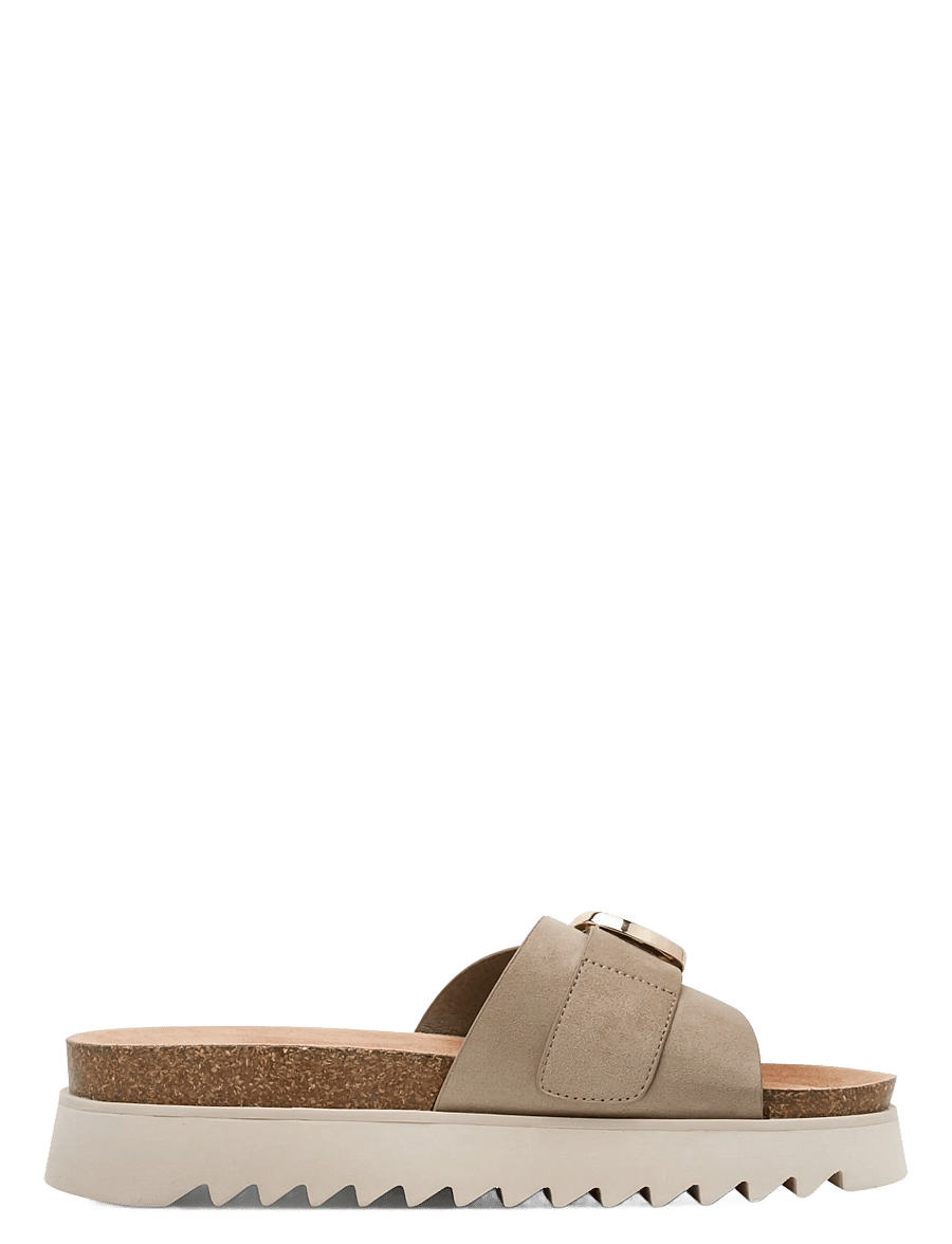 Tamaris - Women Slides - flache sandalen - taupe - 2