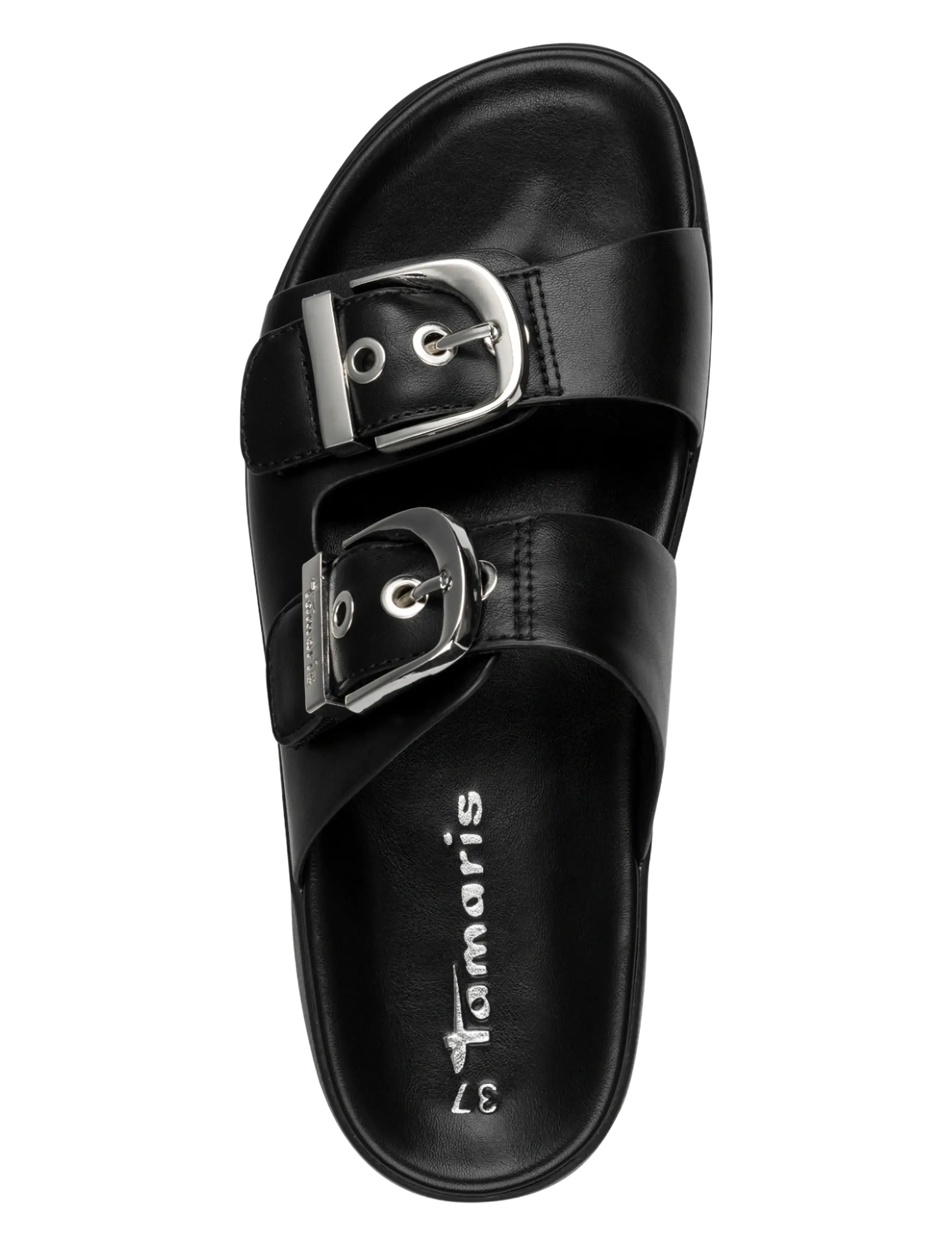 Tamaris - Women Slides - platta sandaler - black - 4