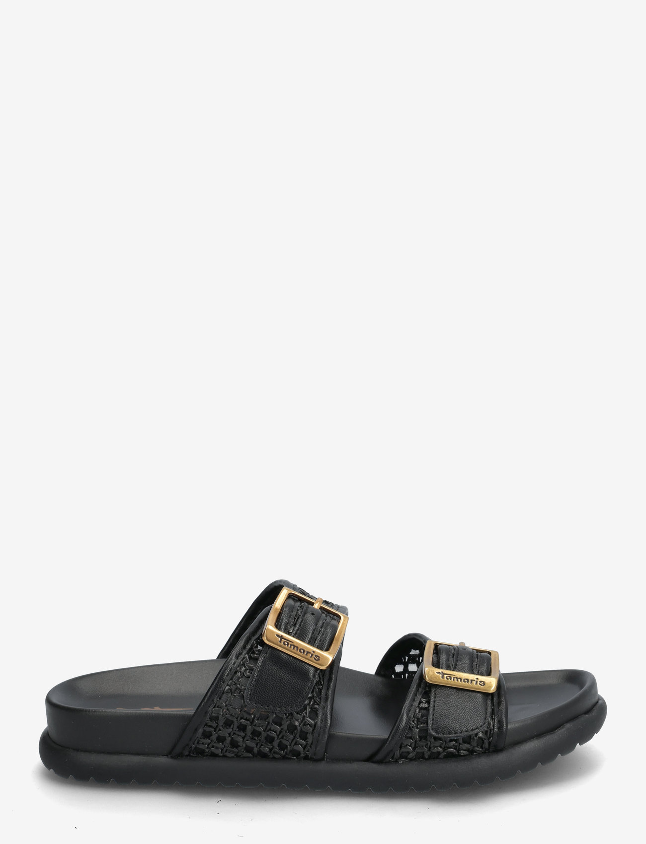 Tamaris - Women Slides - flat sandals - black - 1