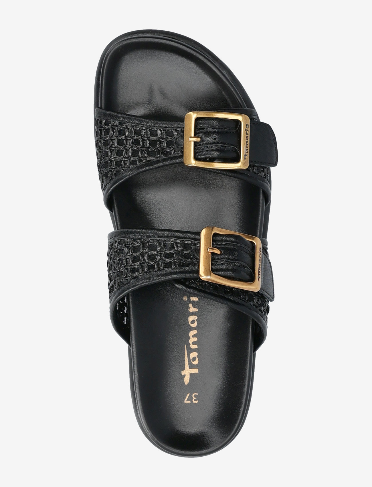 Tamaris - Women Slides - flat sandals - black - 3