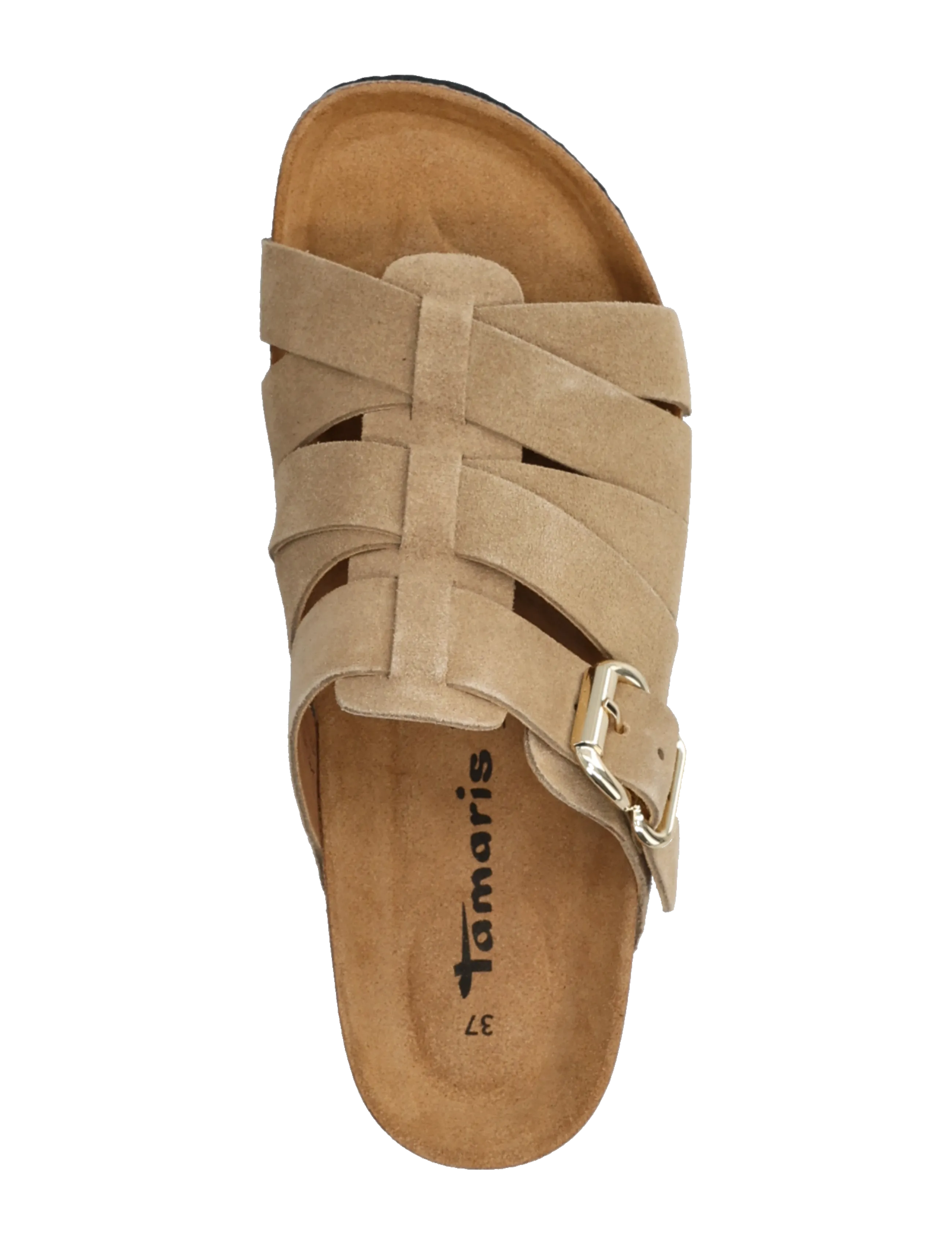 Tamaris - Women Slides - płaskie sandały - taupe - 4