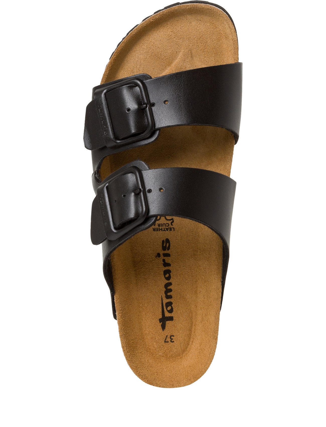 Tamaris - Women Slides - flat sandals - black - 1