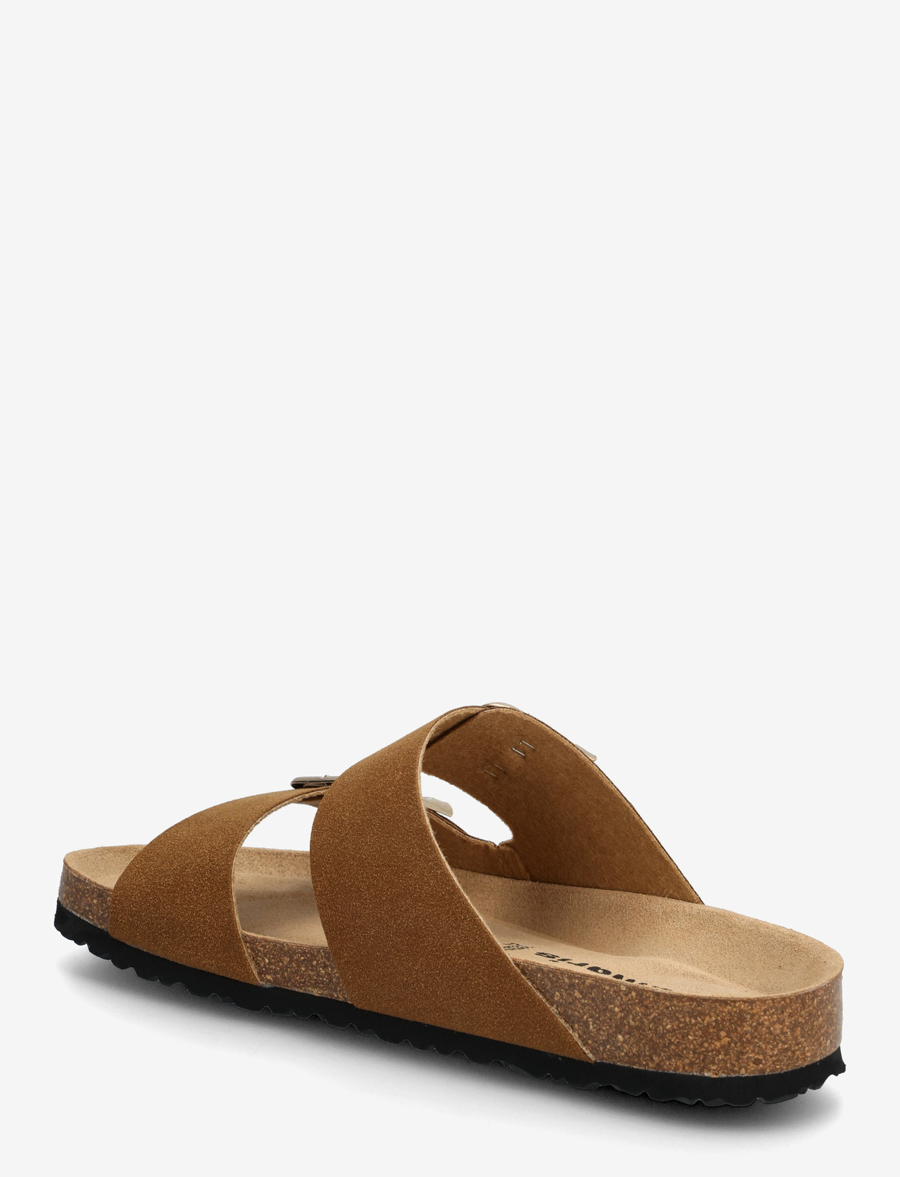 Tamaris - Women Slides - flade sandaler - cognac nubuc - 2