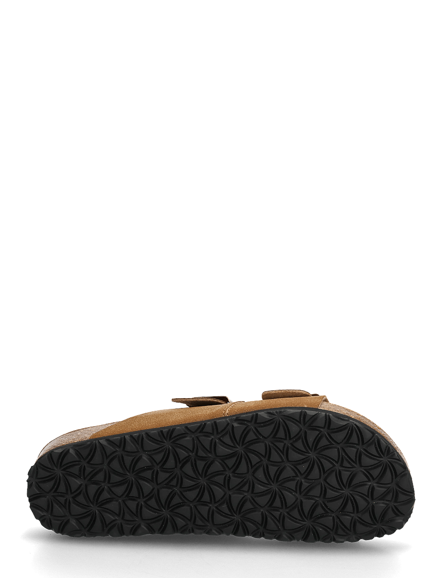 Tamaris - Women Slides - flade sandaler - cognac nubuc - 4