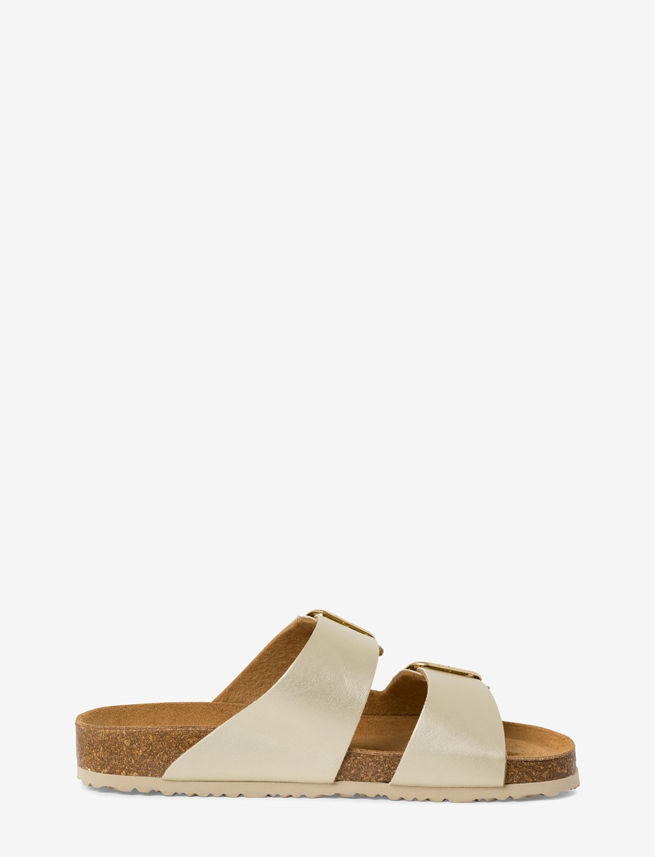 Tamaris - Women Slides - flache sandalen - light gold - 4