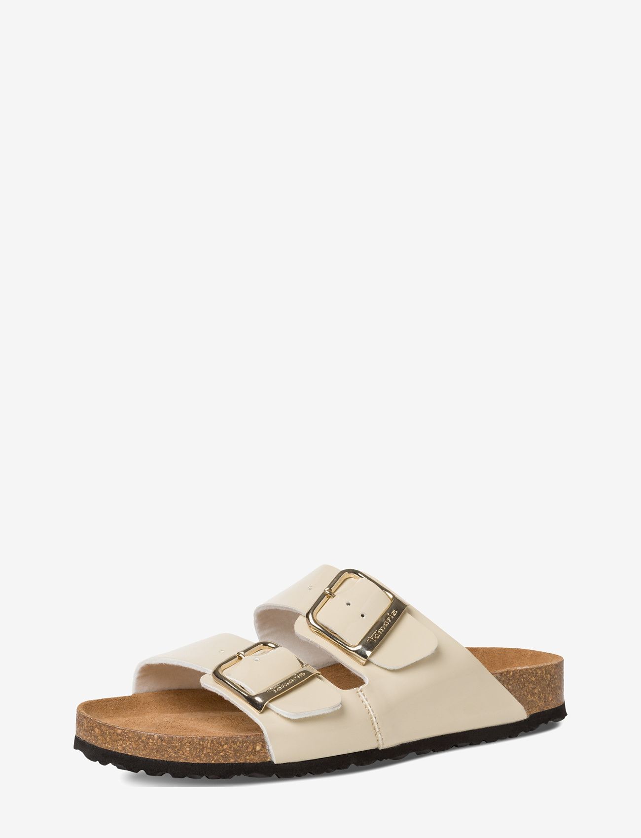 Tamaris - Women Slides - flade sandaler - nude patent - 5