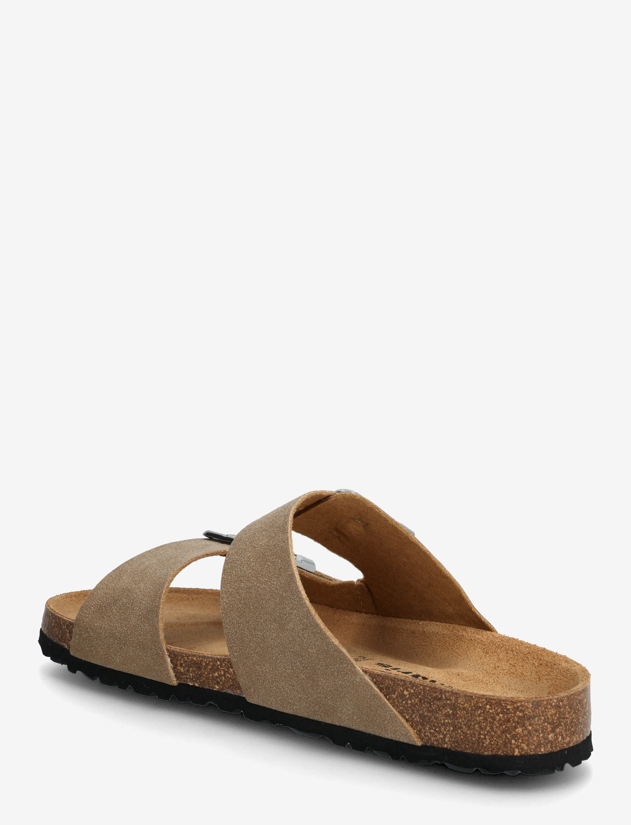 Tamaris - Women Slides - flade sandaler - taupe nubuc - 2