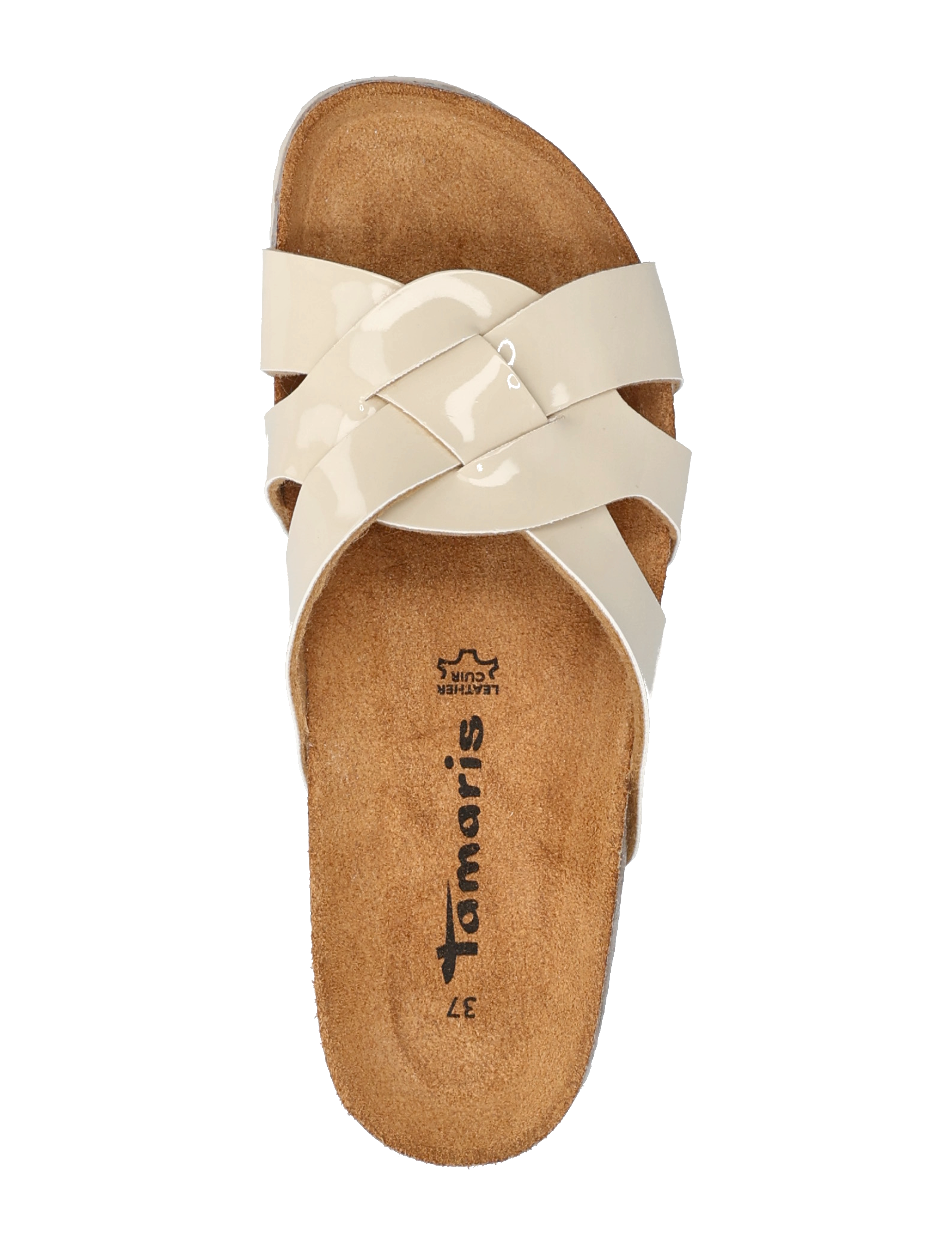 Tamaris - Women Slides - nude patent - 3
