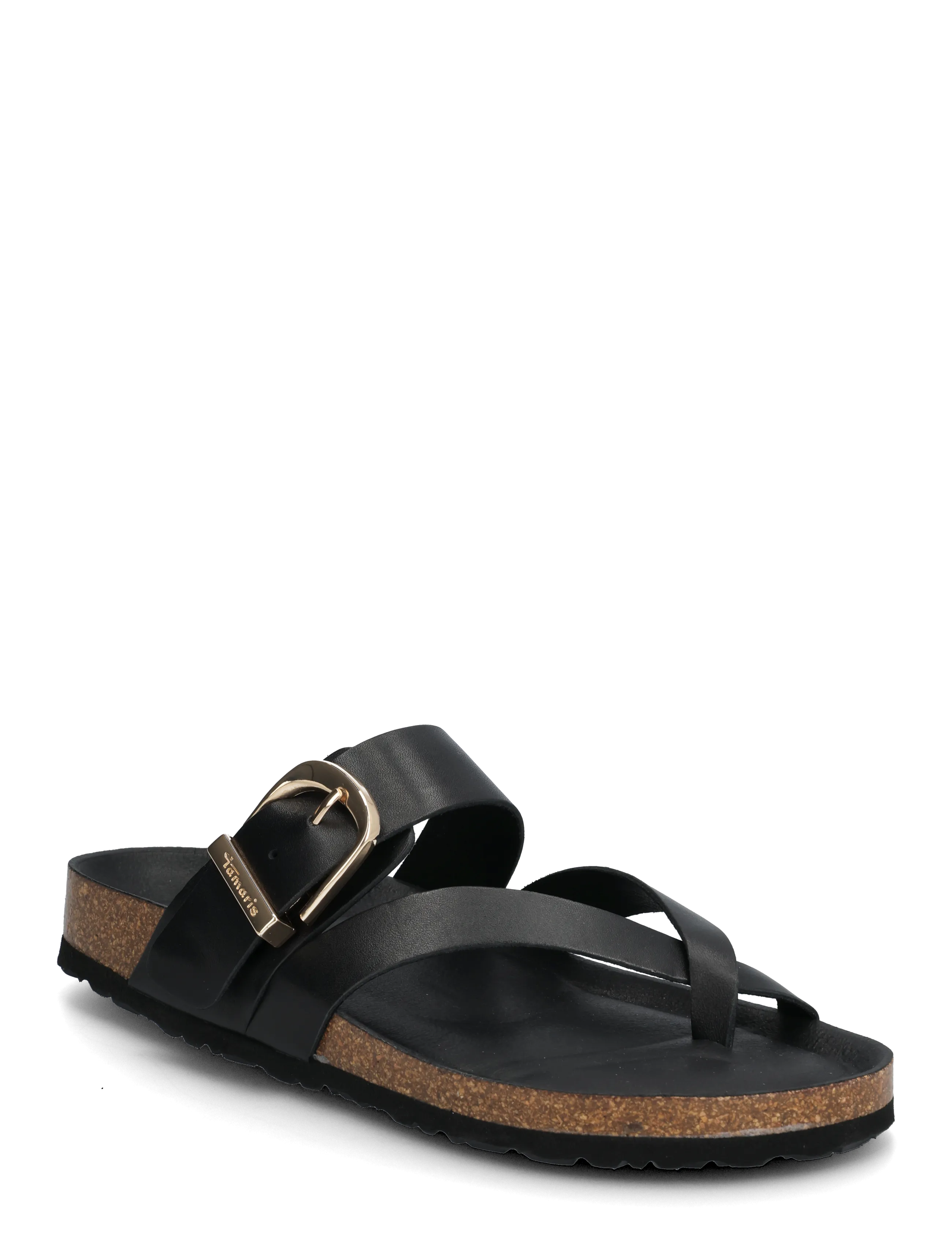TAMARIS Damen Slides Schwarz - 39 - Damen