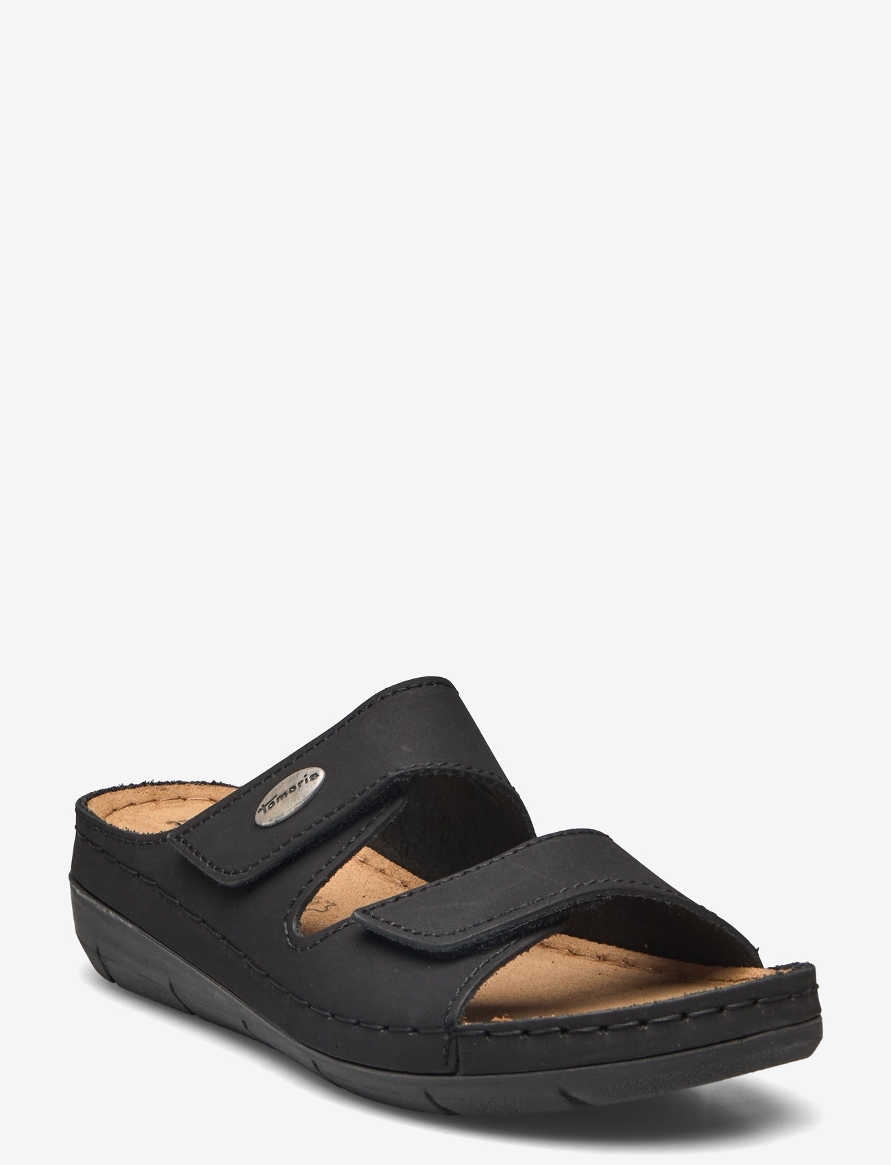 Tamaris - Women Slides - platte sandalen - black - 0