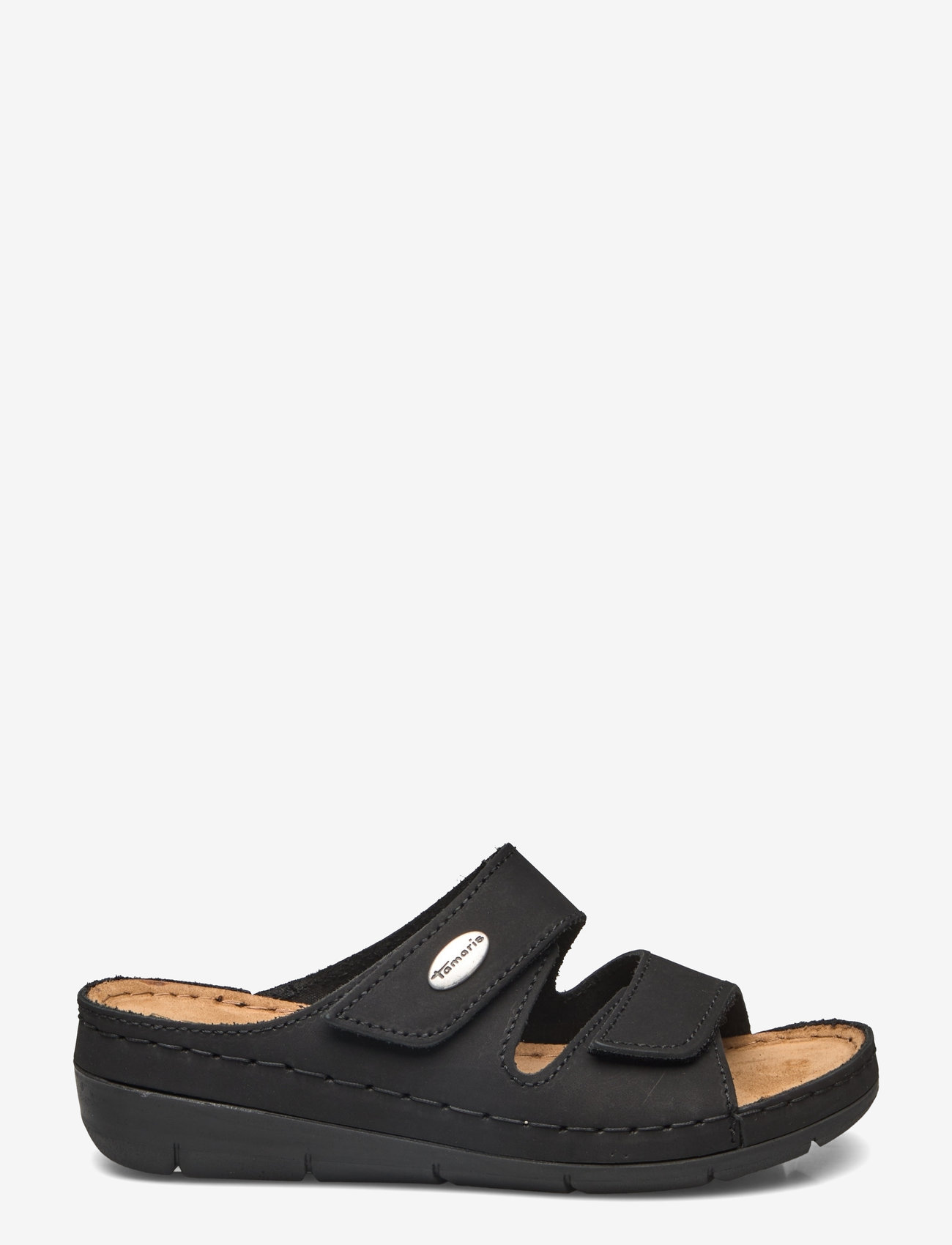 Tamaris - Women Slides - platte sandalen - black - 1