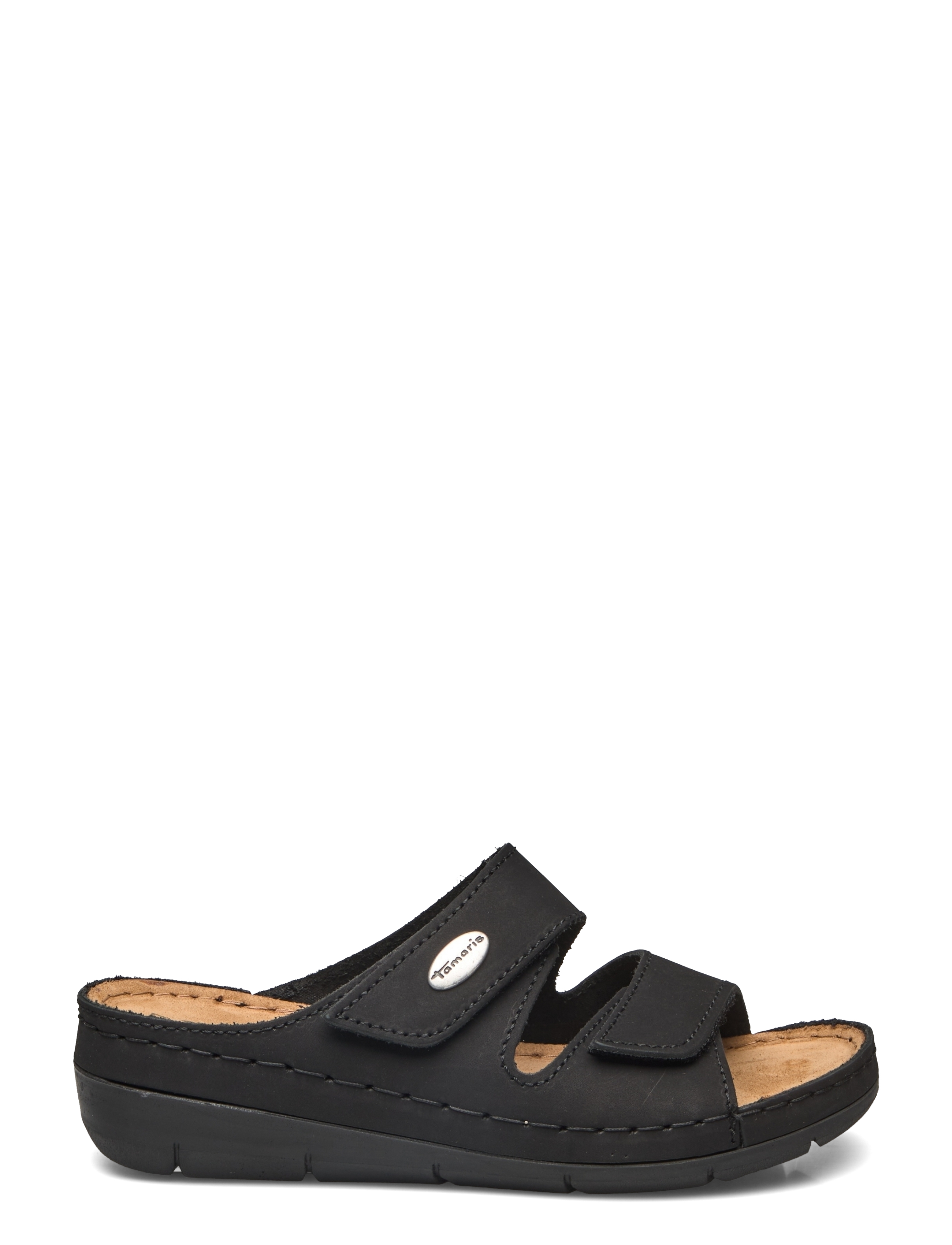 Tamaris - Women Slides - flache sandalen - black - 1