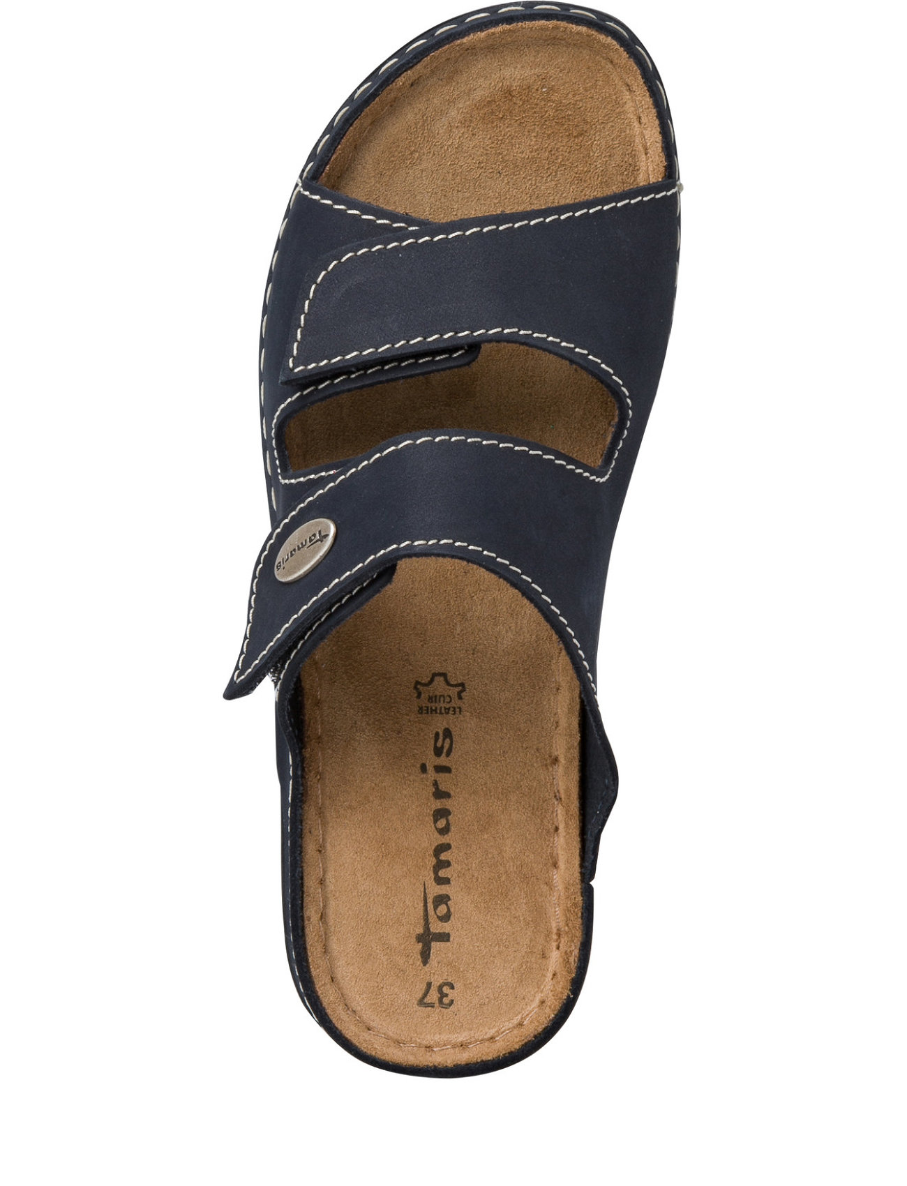 Tamaris - Women Slides - flache sandalen - navy - 1