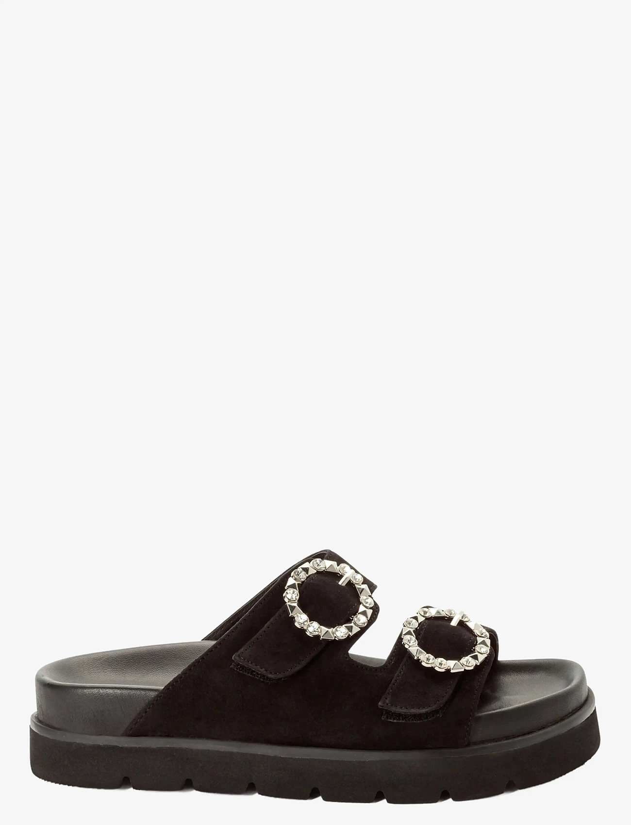 Tamaris - Women Slides - kontsata sandaalid - black suede - 1