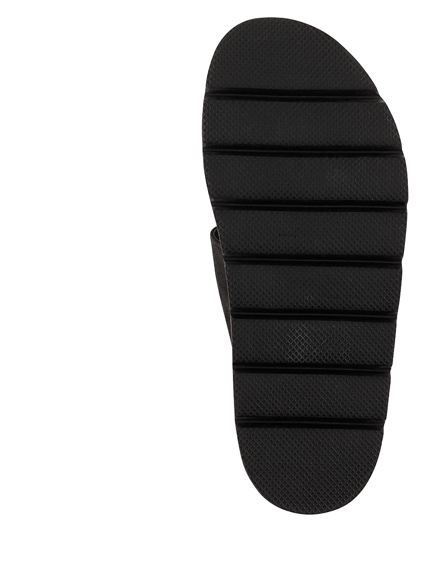 Tamaris - Women Slides - flache sandalen - black suede - 3