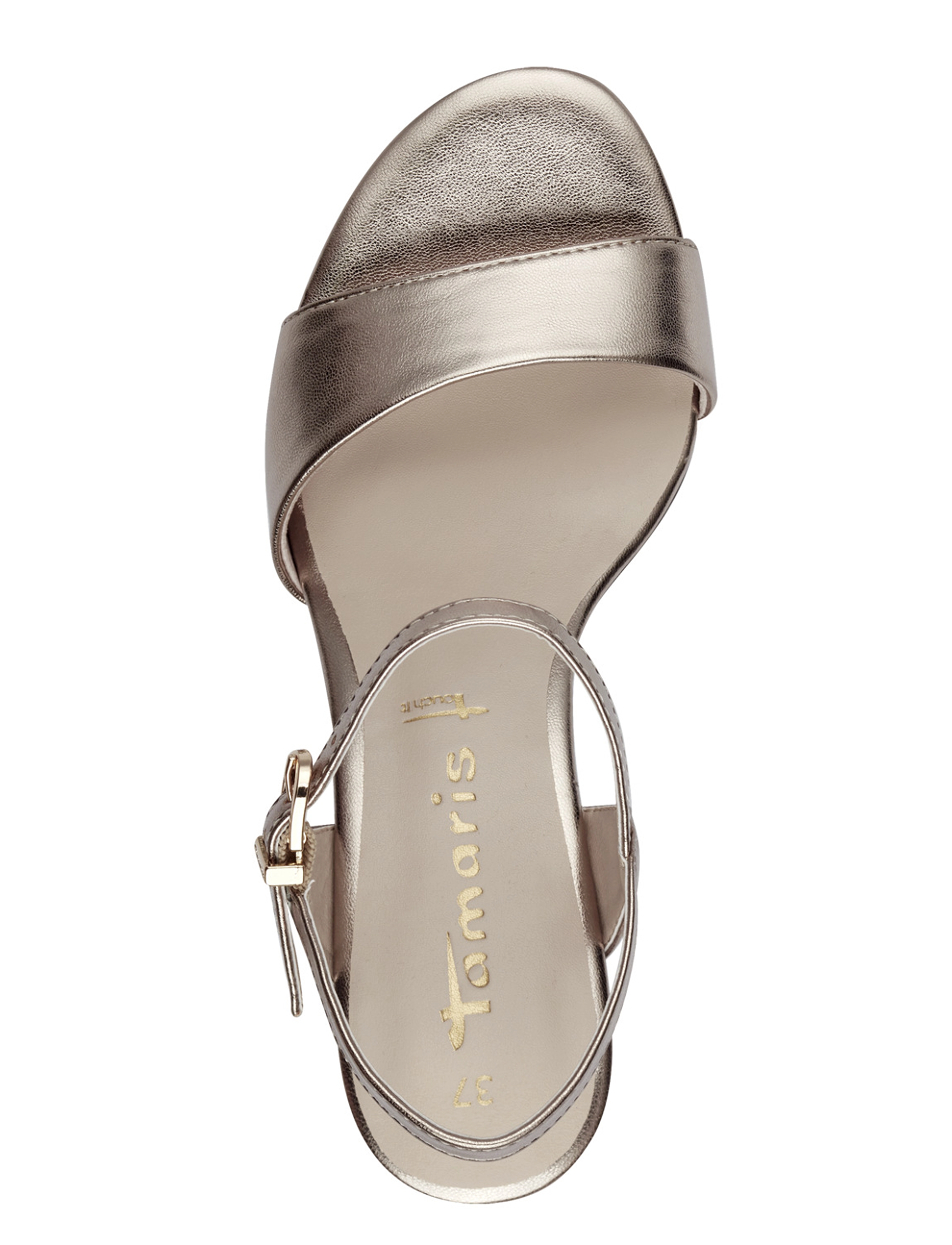 Tamaris - Women Sandals - konfirmation - light gold - 1