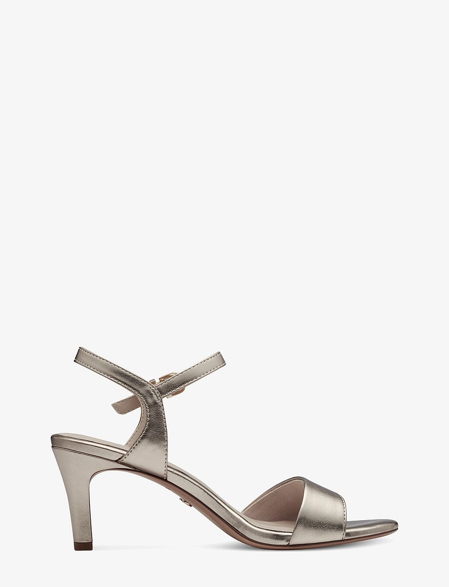 Tamaris - Women Sandals - konfirmation - light gold - 4