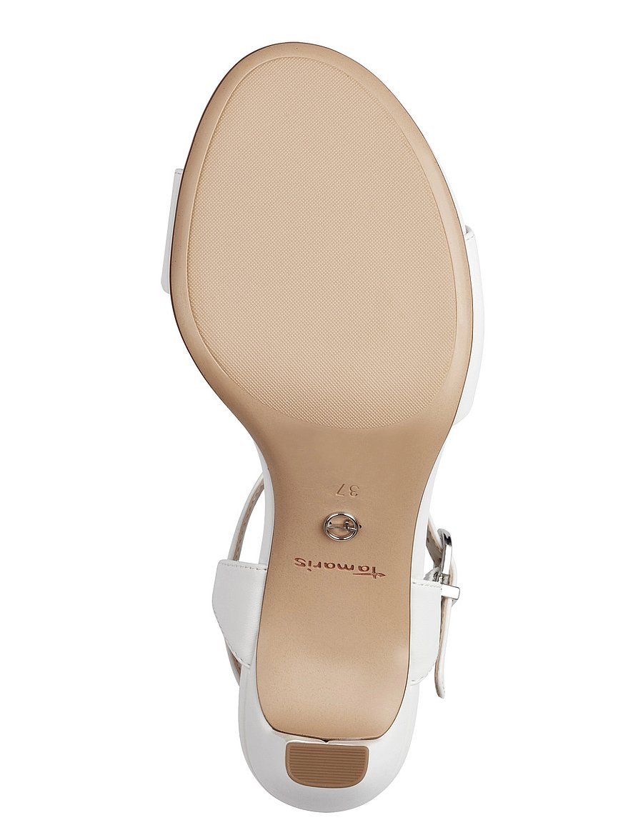 Tamaris - Women Sandals - konfirmation - white matt - 2