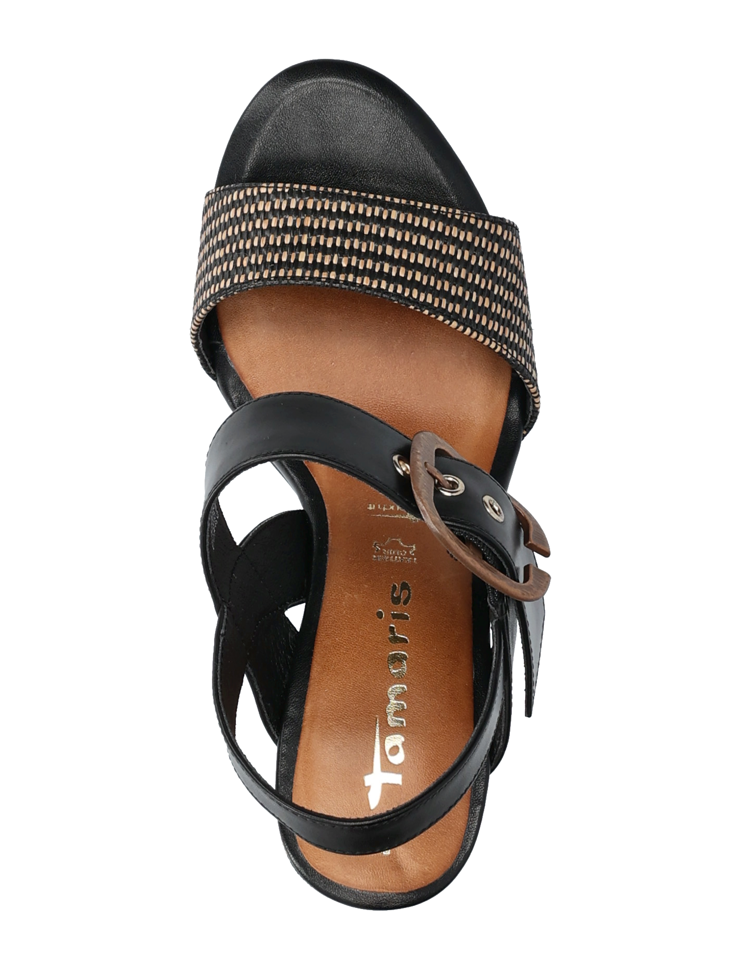 Tamaris - Women Sandals - black comb - 3
