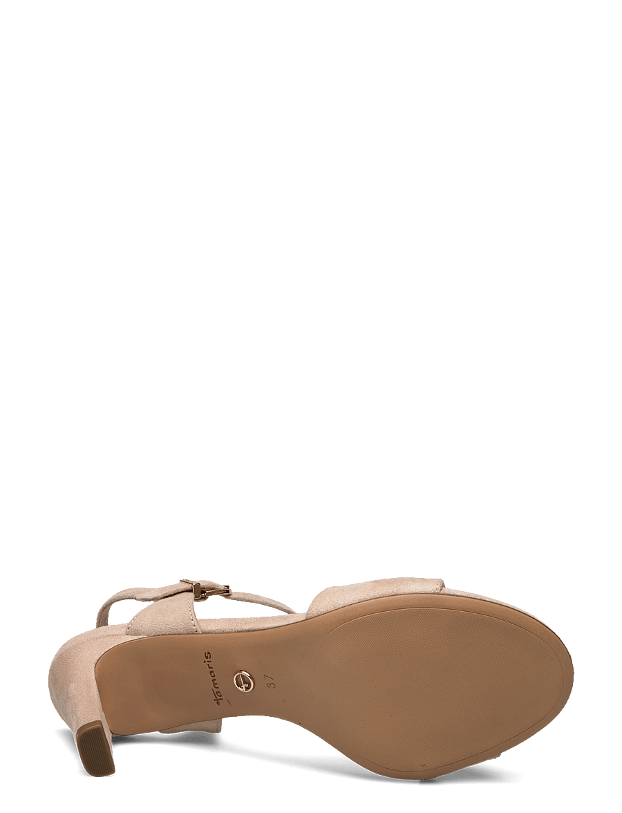 Tamaris - Women Sandals - sandaler med hæl - beige - 4
