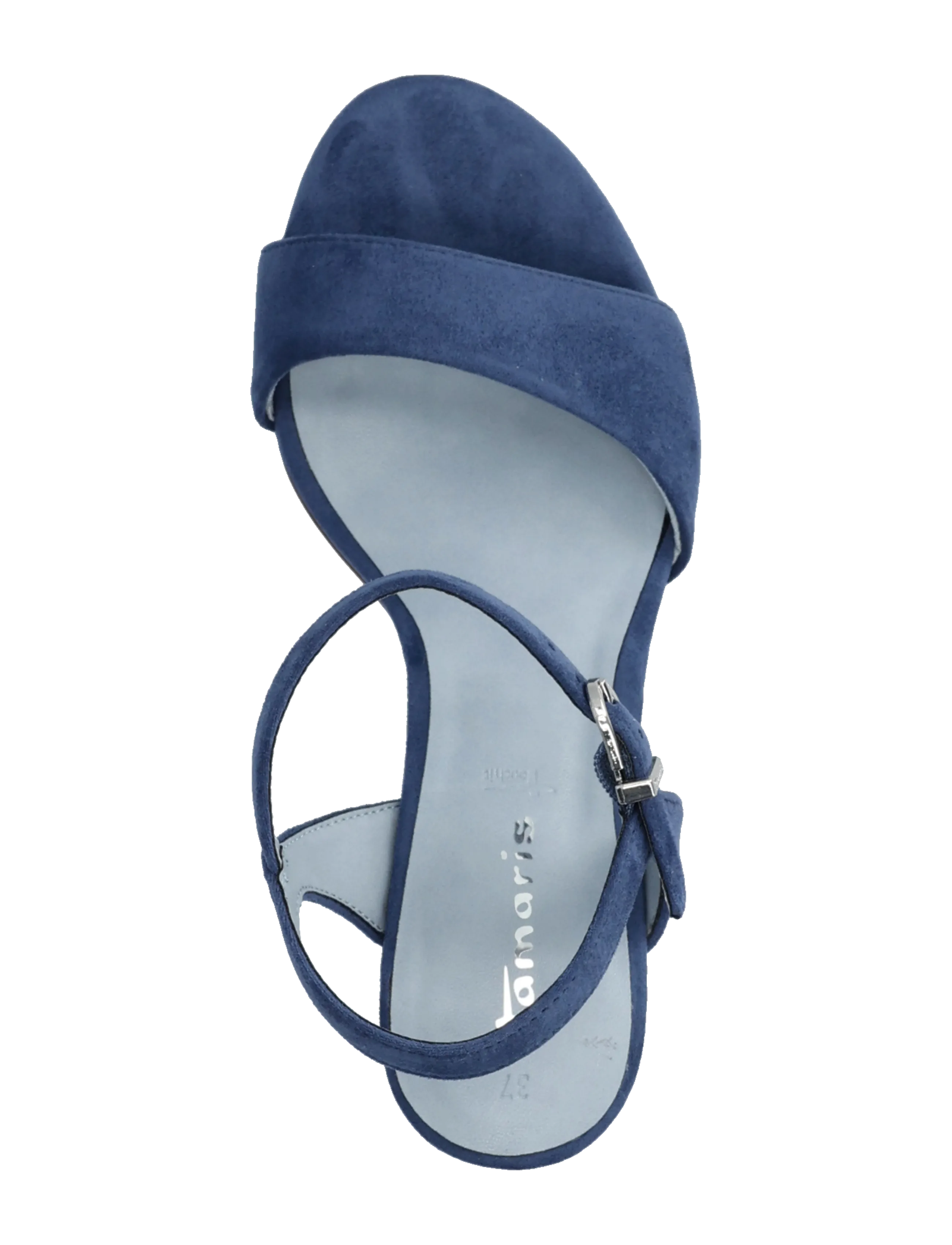 Tamaris - Women Sandals - sandaler med hæl - blue - 3