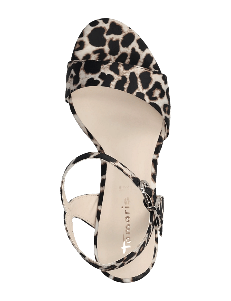 Tamaris - Women Sandals - kontsaga sandaalid - leopard - 3