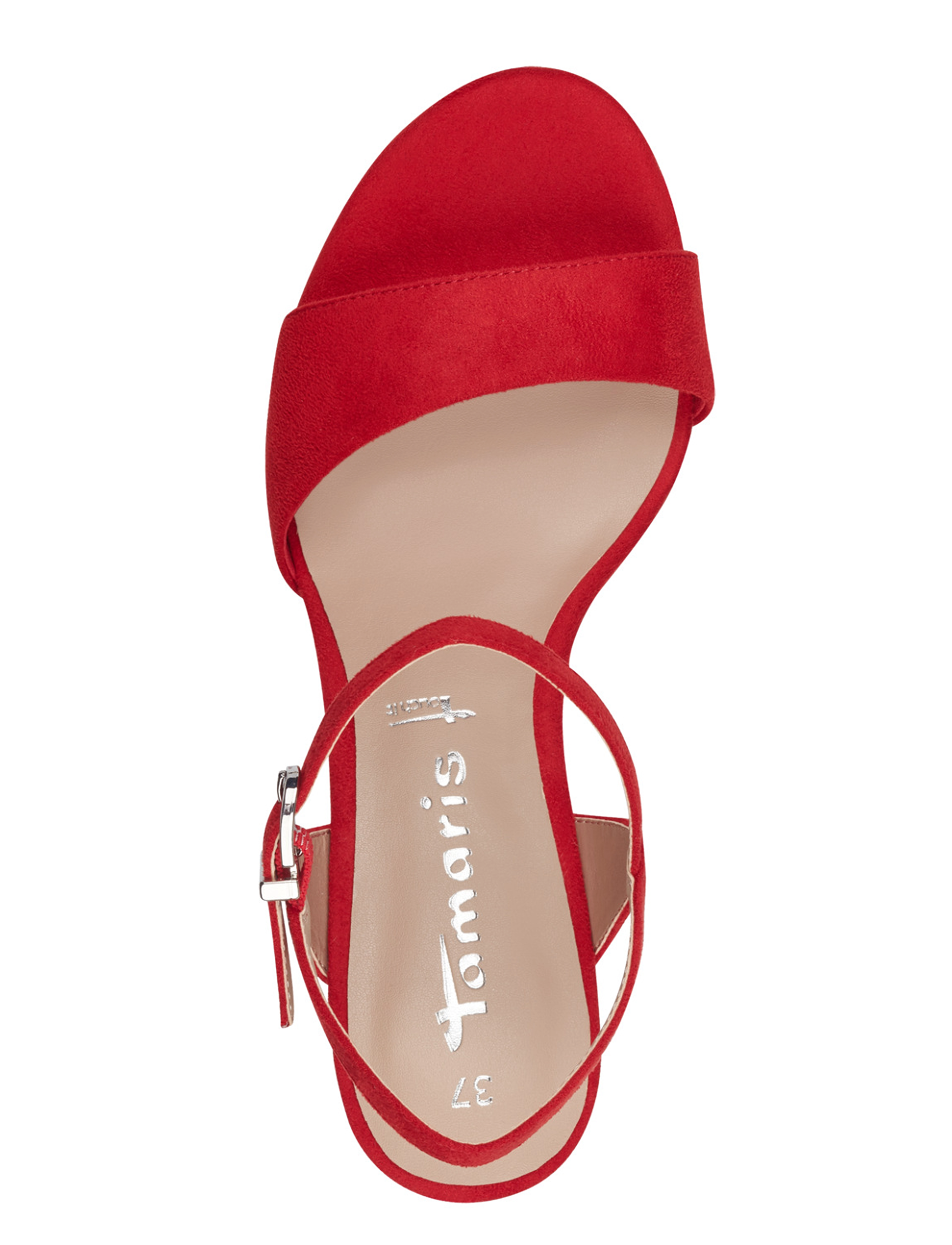 Tamaris - Women Sandals - festtøj til outletpriser - red - 2