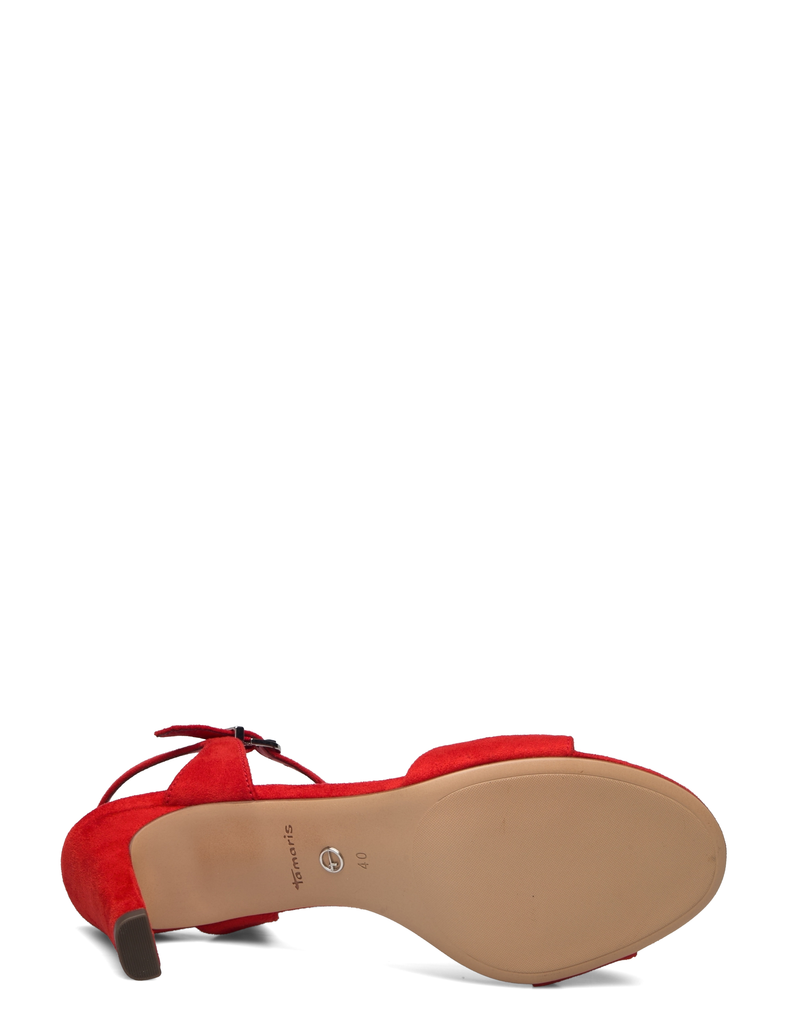 Tamaris - Women Sandals - festtøj til outletpriser - red - 4
