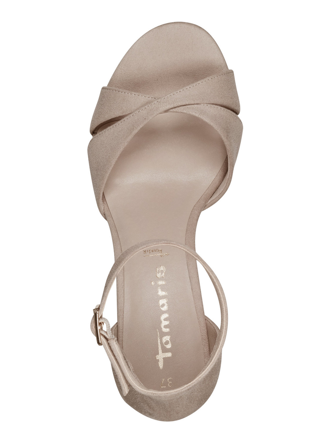 Tamaris - Women Sandals - lahtised kontsakingad - ivory - 1