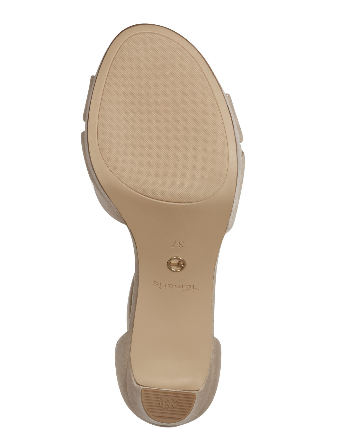 Tamaris - Women Sandals - lahtised kontsakingad - ivory - 2