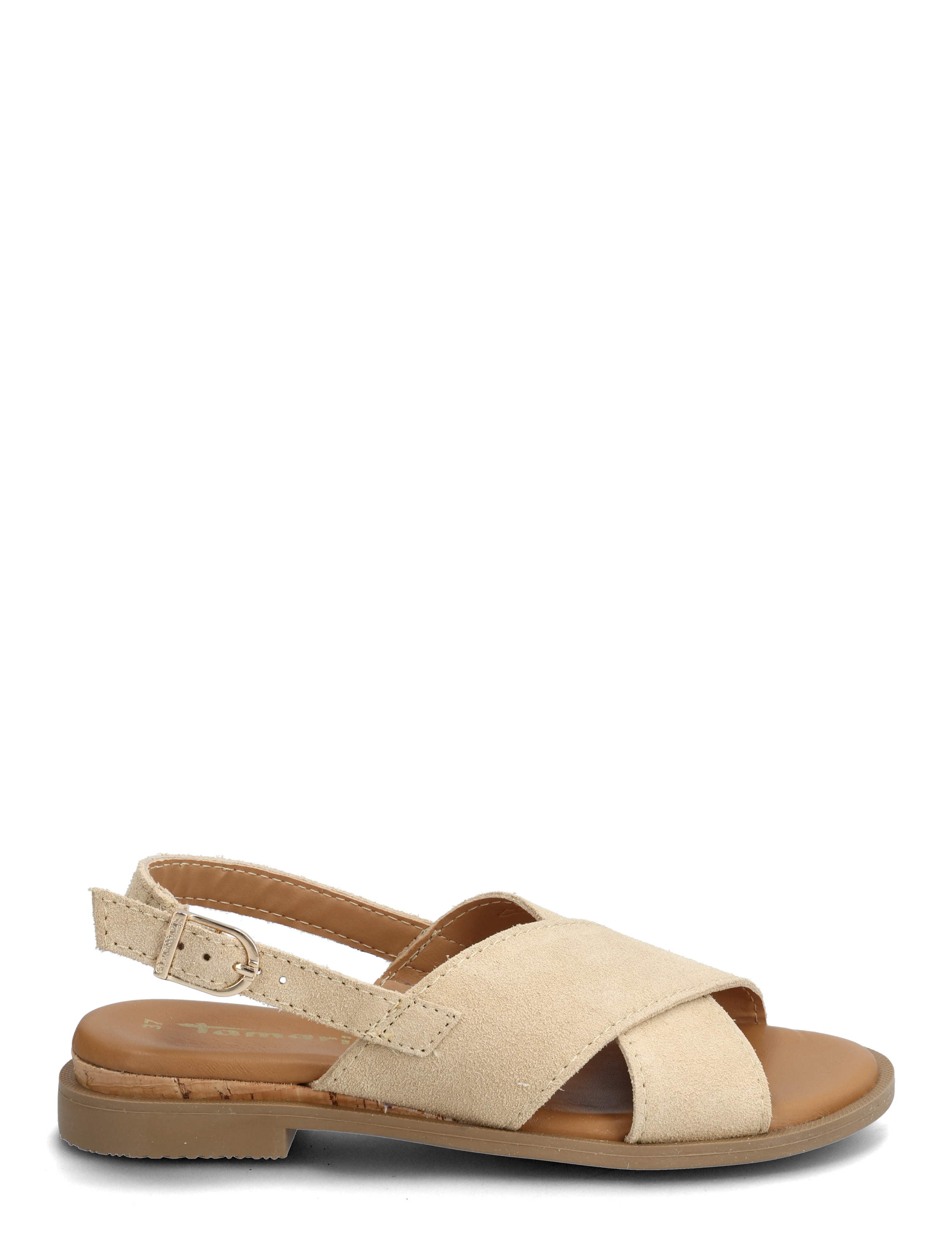 Tamaris - Women Sandals - sandales plates - beige - 1