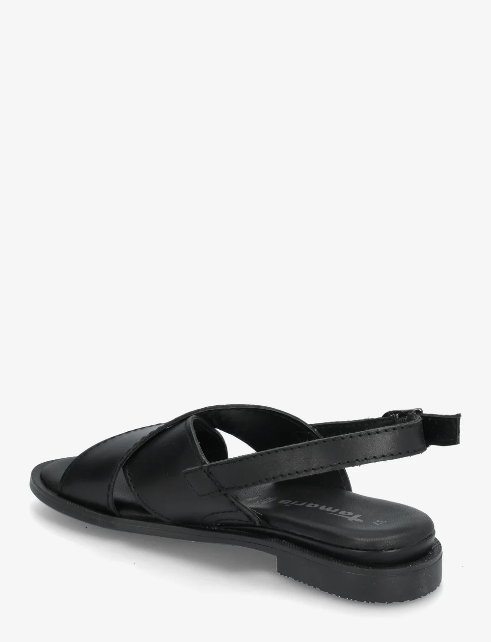 Tamaris - Women Sandals - kontsata sandaalid - black leather - 2